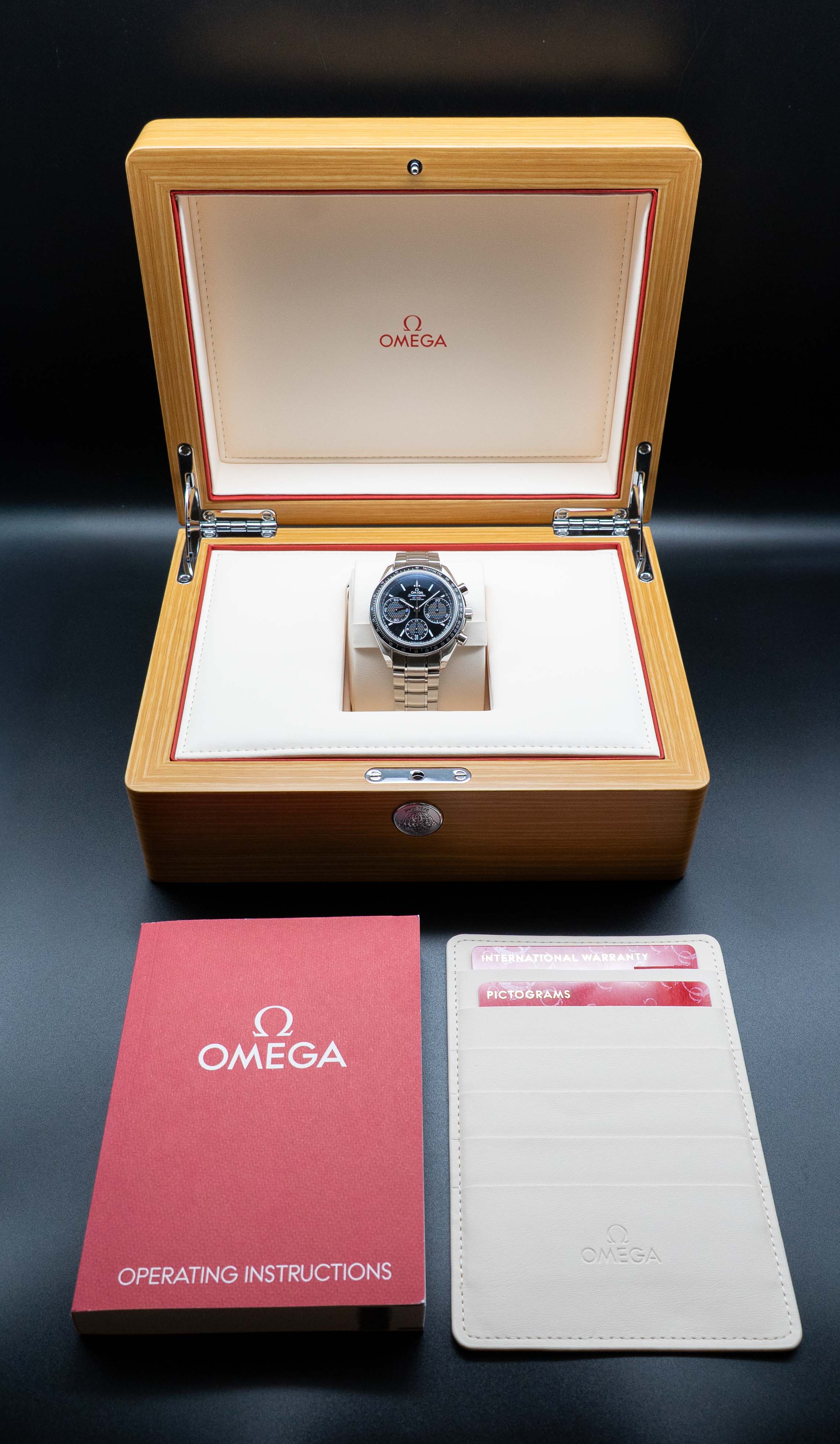 Omega Speedmaster Racing 326.30.40.50.01.001 Fullset 2024 Box+Paper