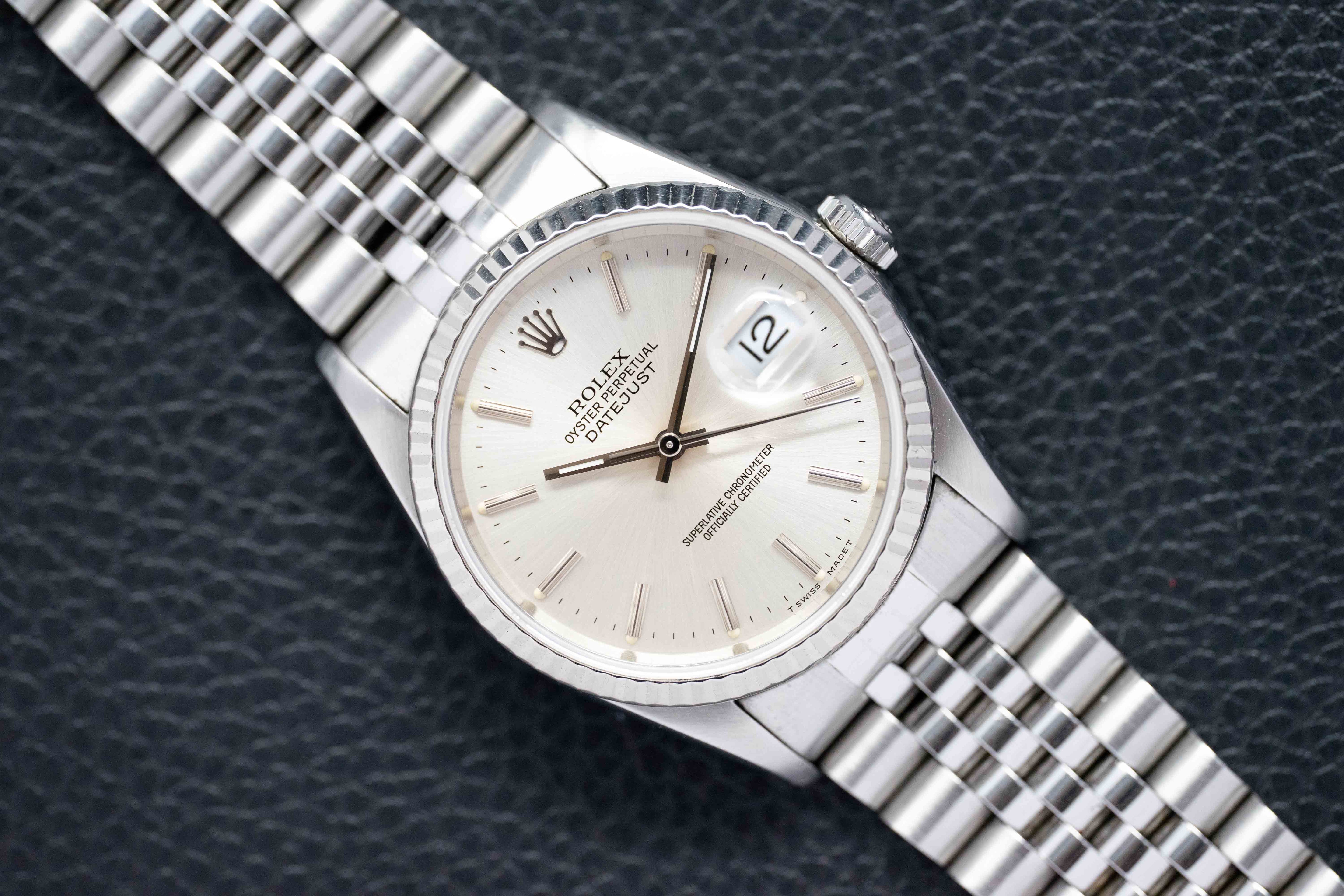 Rolex Datejust 16234 Silver Dial 1996