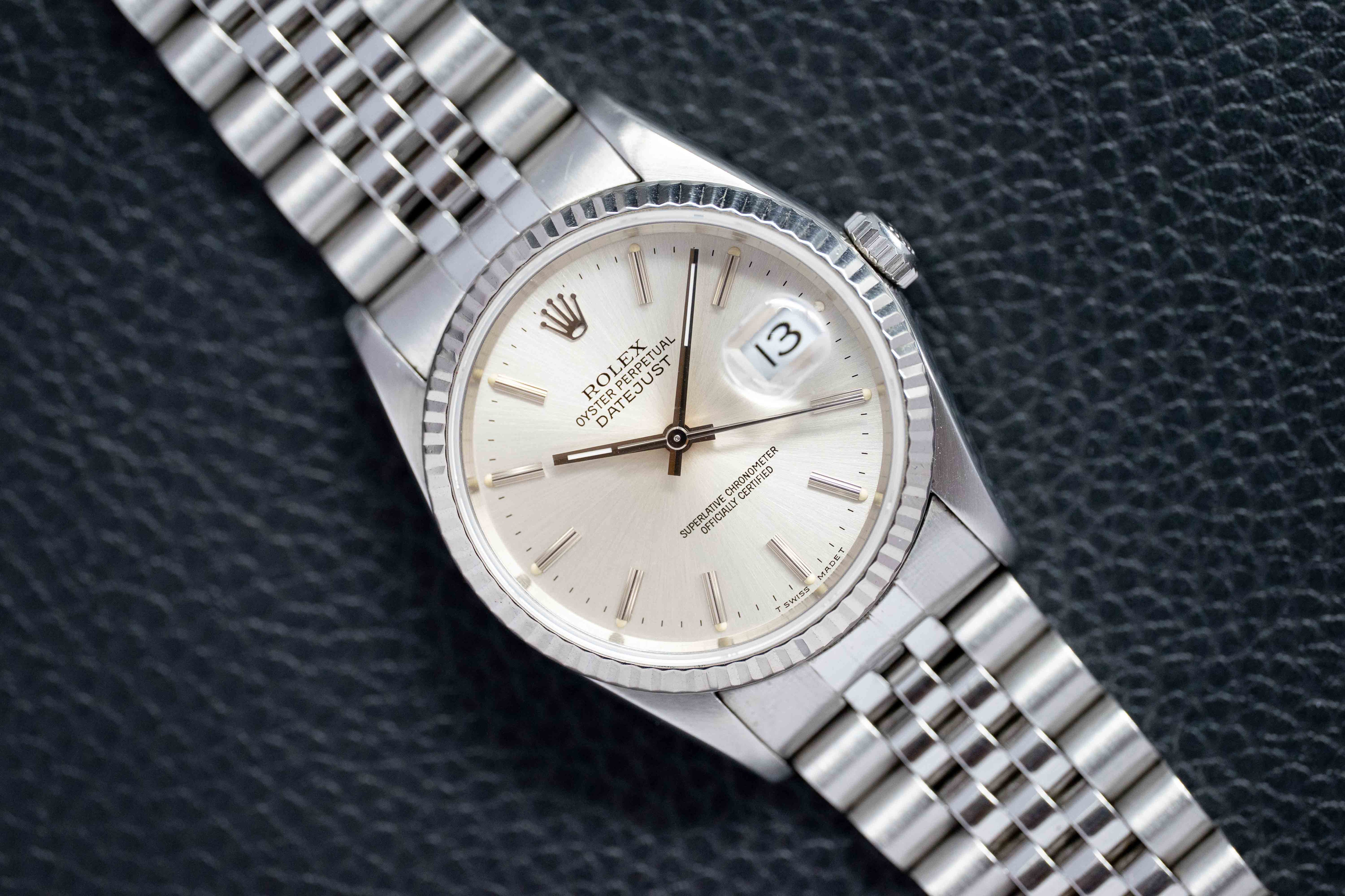 Rolex Datejust 16234 Silver Dial 1996