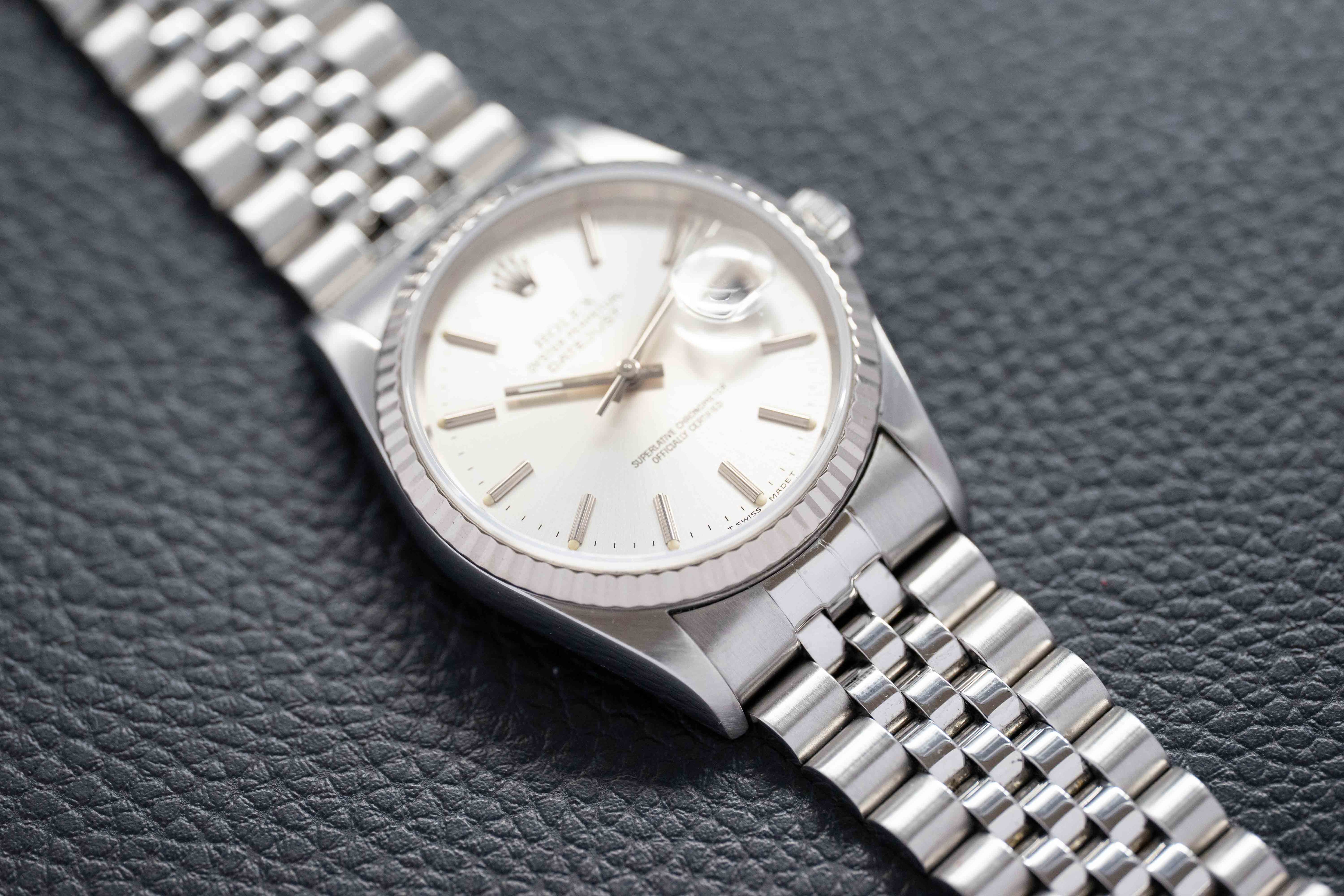 Rolex Datejust 16234 Silver Dial 1996