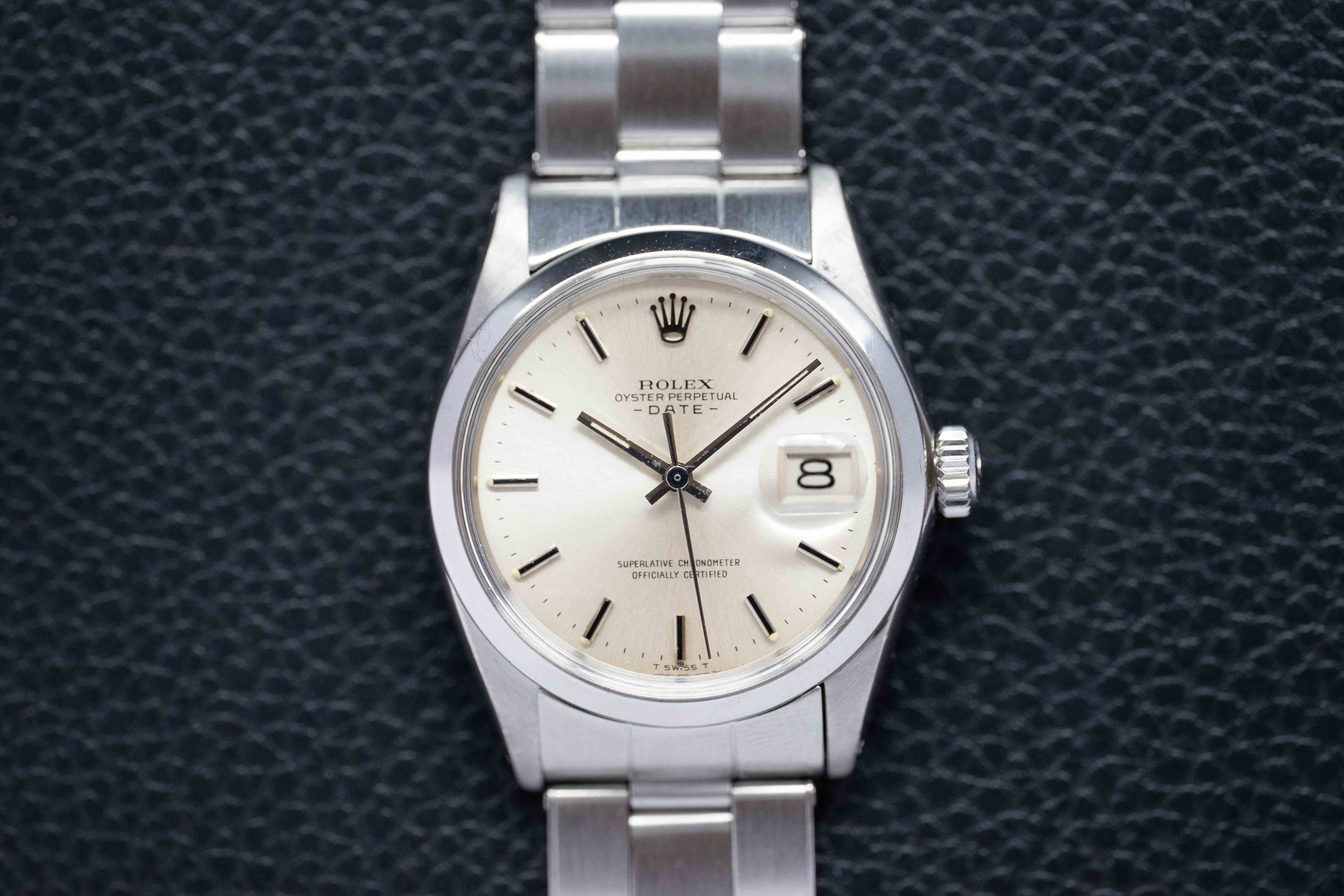 Rolex Date 1500 Silver Dial 1969