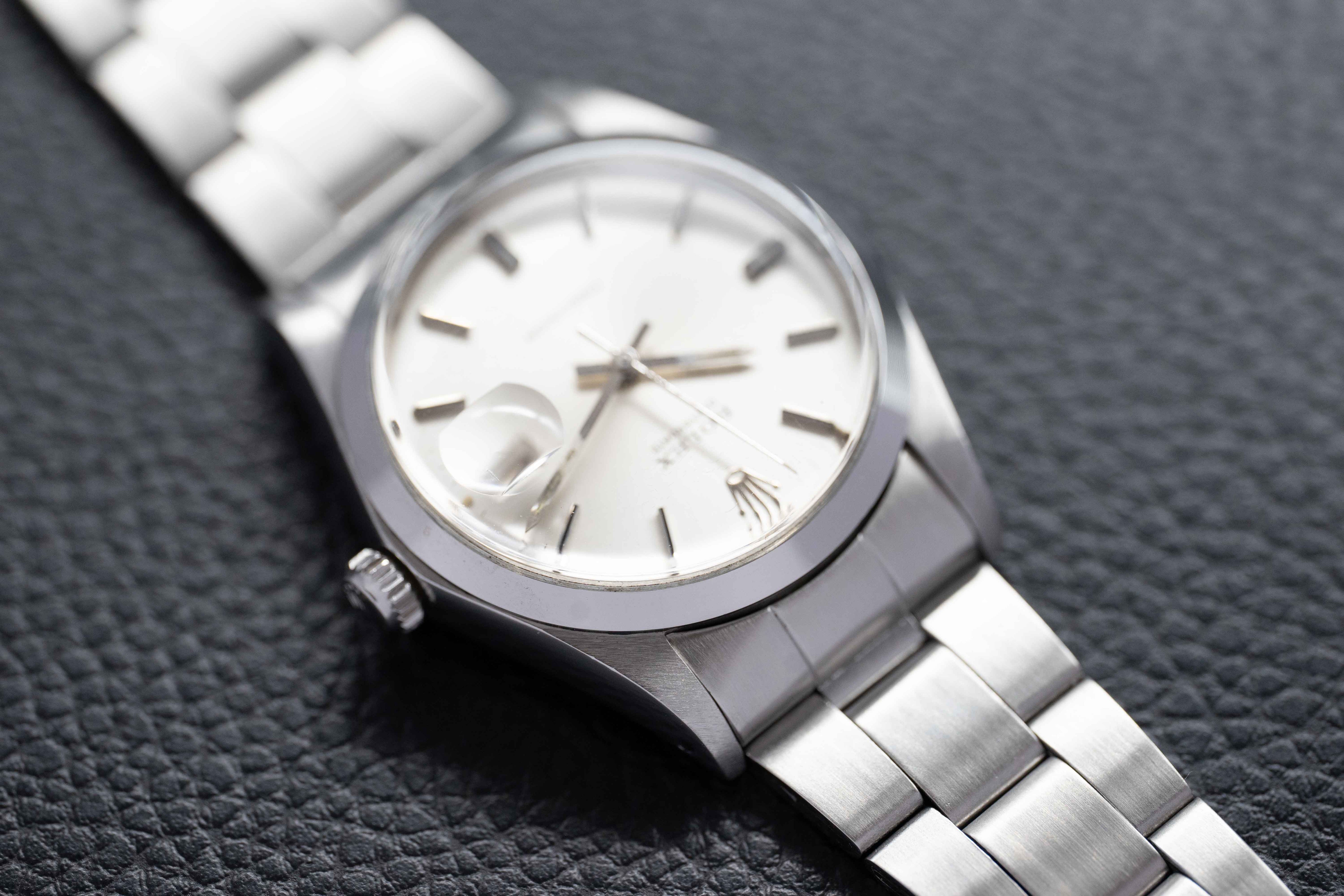 Rolex Oysterdate Precision 6694 Silver Dial 1970