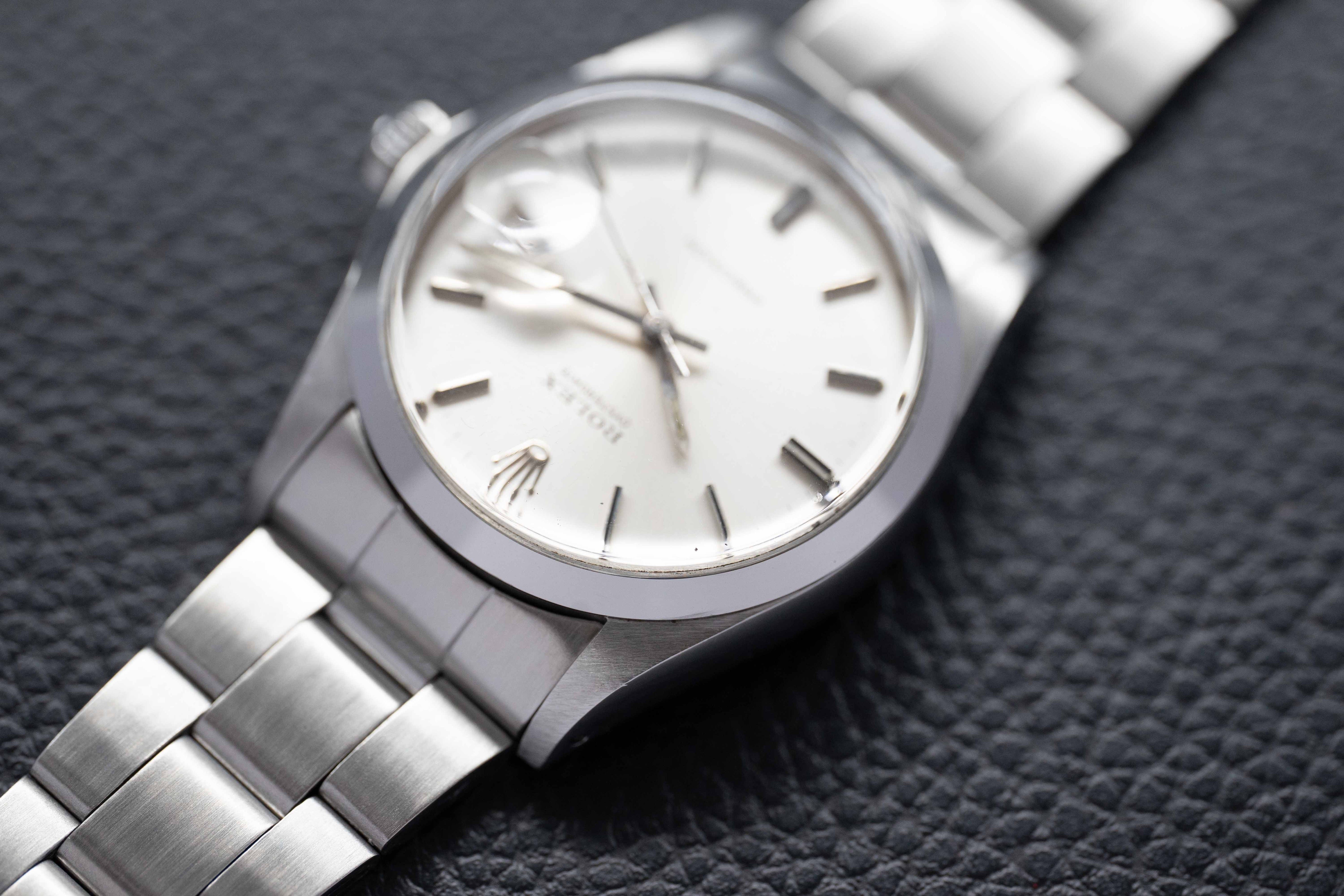Rolex Oysterdate Precision 6694 Silver Dial 1970