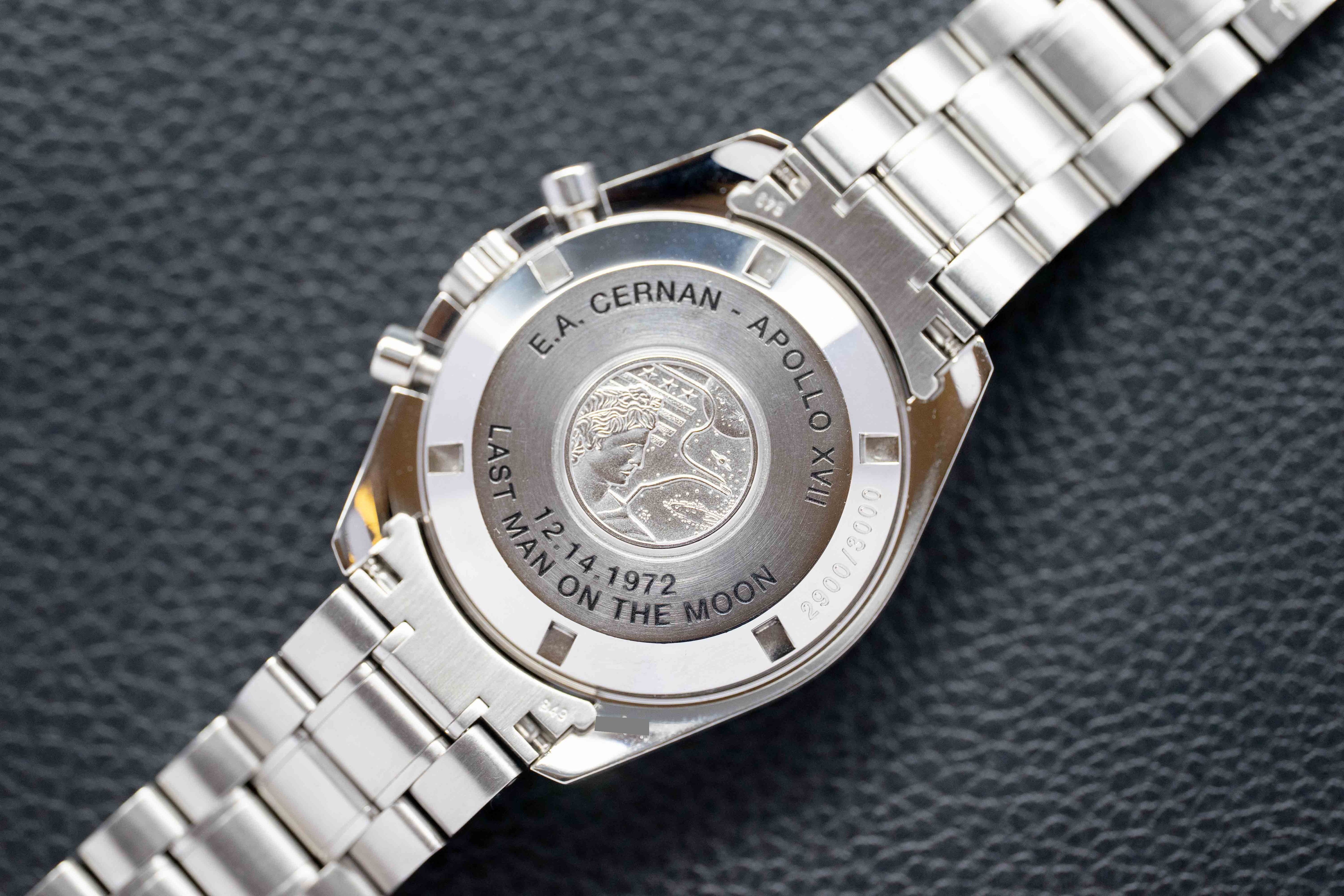 Omega Speedmaster Professional 3574.51 Apollo XVIl Last Man on the Moon Fullset 2003 Box+Papers