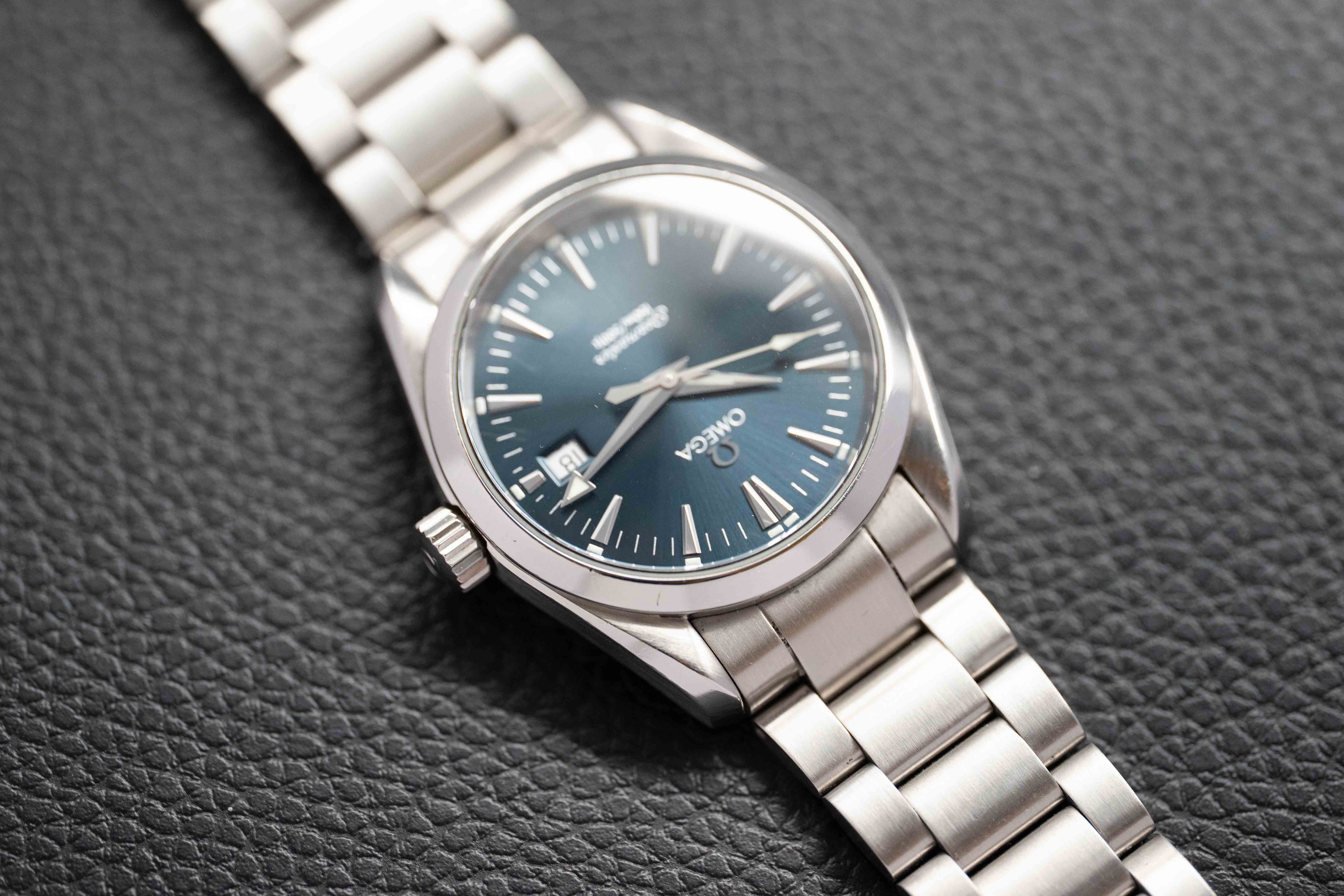 Omega Seamaster Aqua Terra 2518.80 Blue Dial 1998
