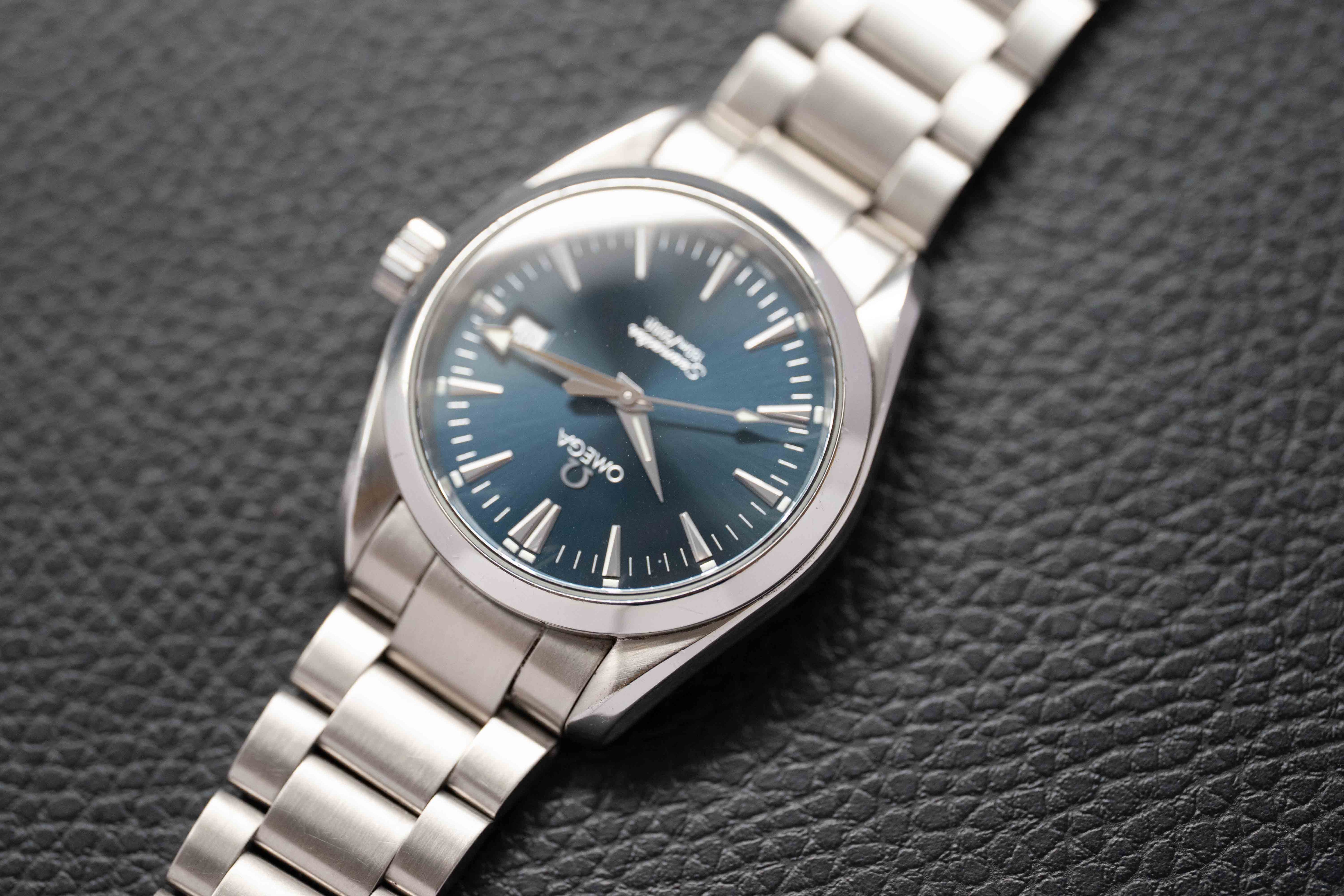Omega Seamaster Aqua Terra 2518.80 Blue Dial 1998