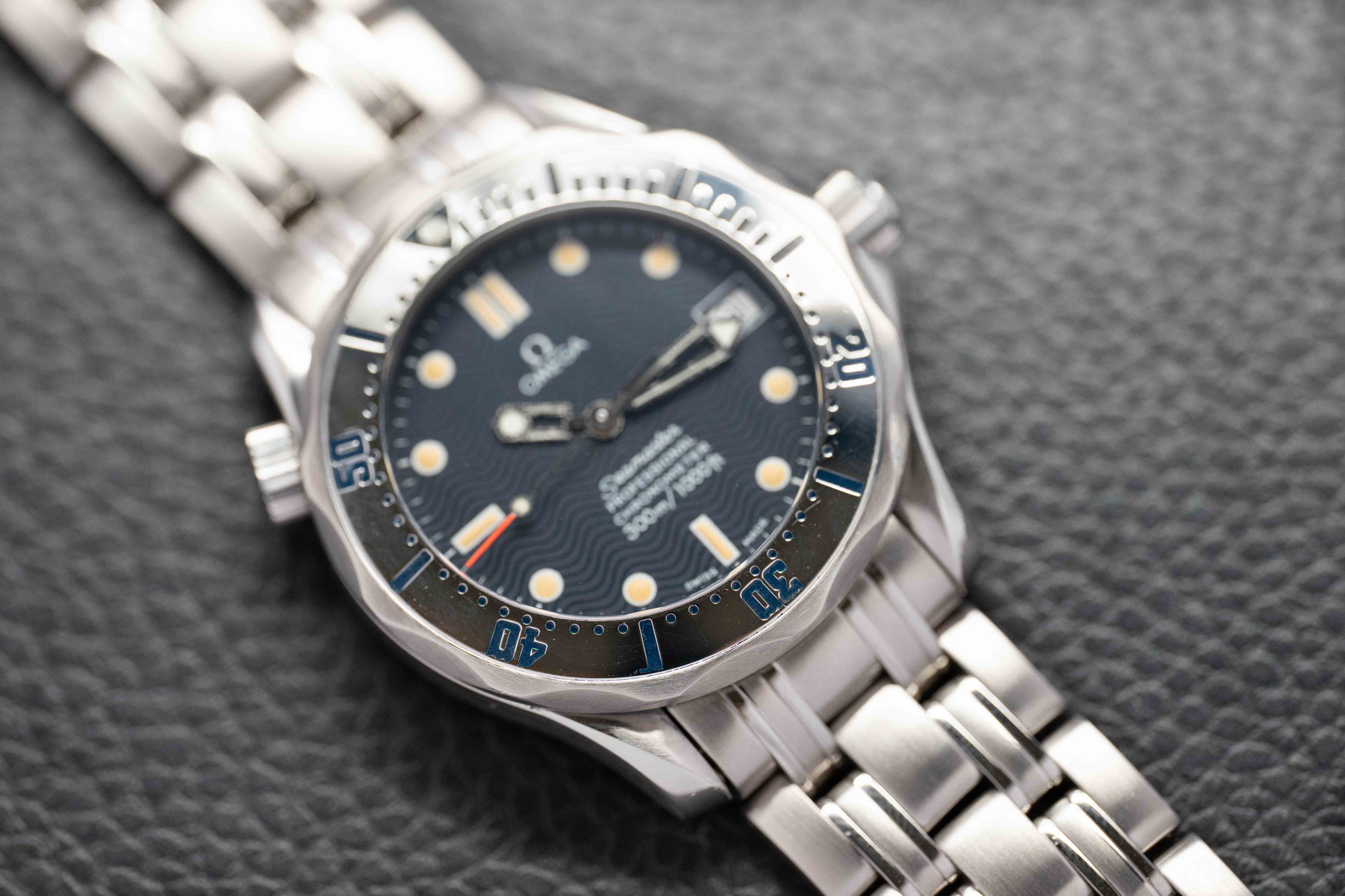 Omega Seamaster 300 2552.80 Blue Dial 1986