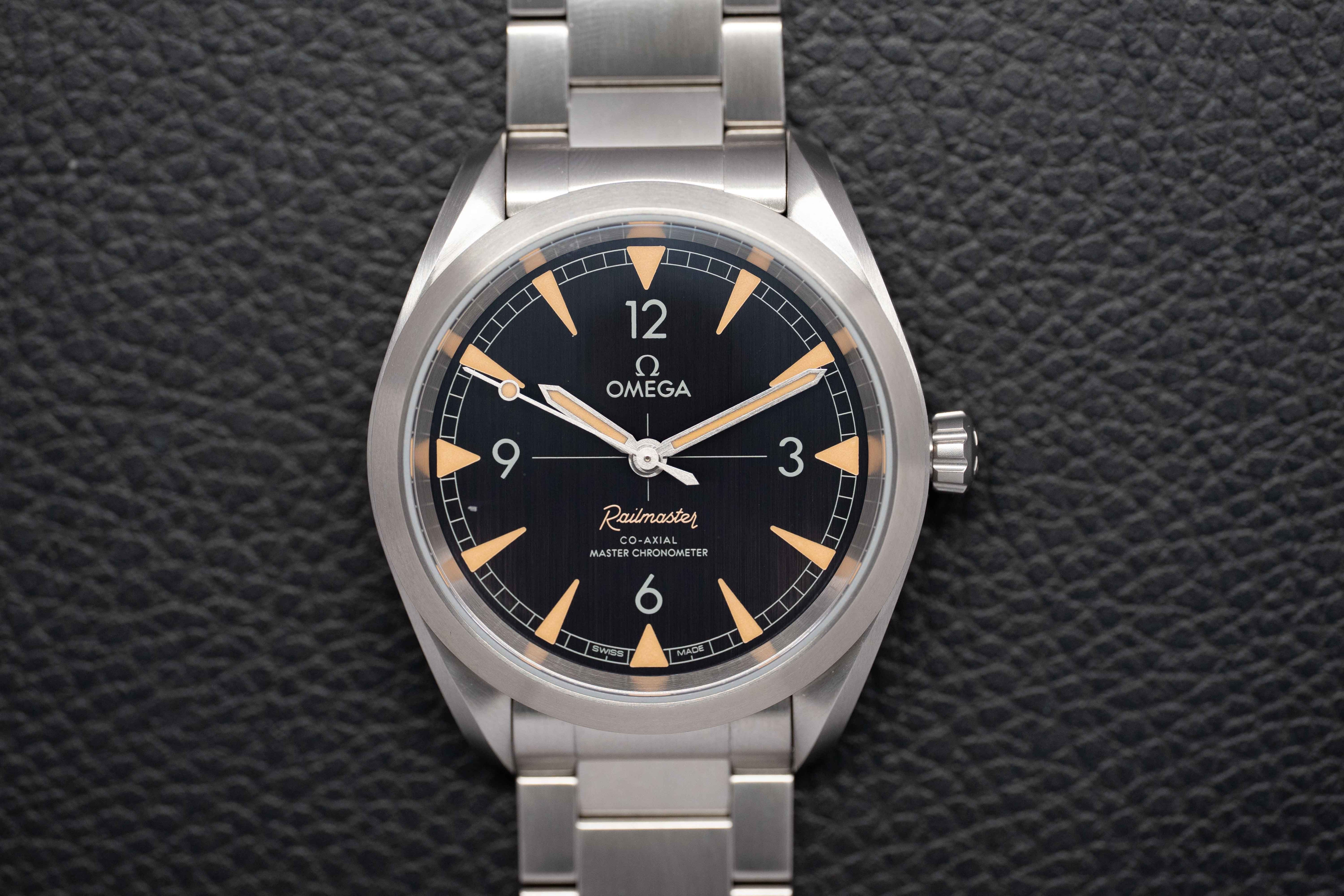Omega Seamaster Railmaster 220.10.40.20.01.001 Fullset 2023 Box+Paper