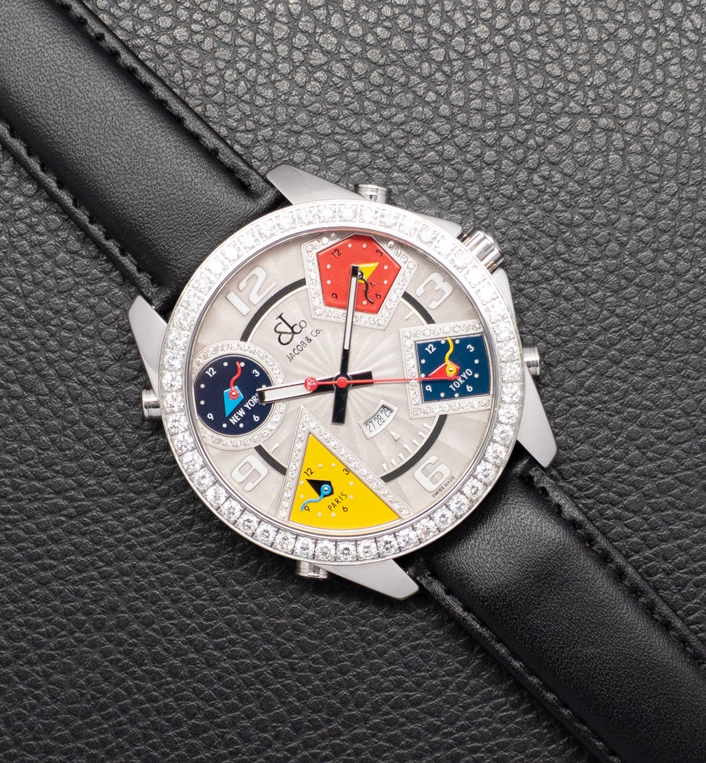 Jacob & CO 5 Time Zones A2490 Diamonds