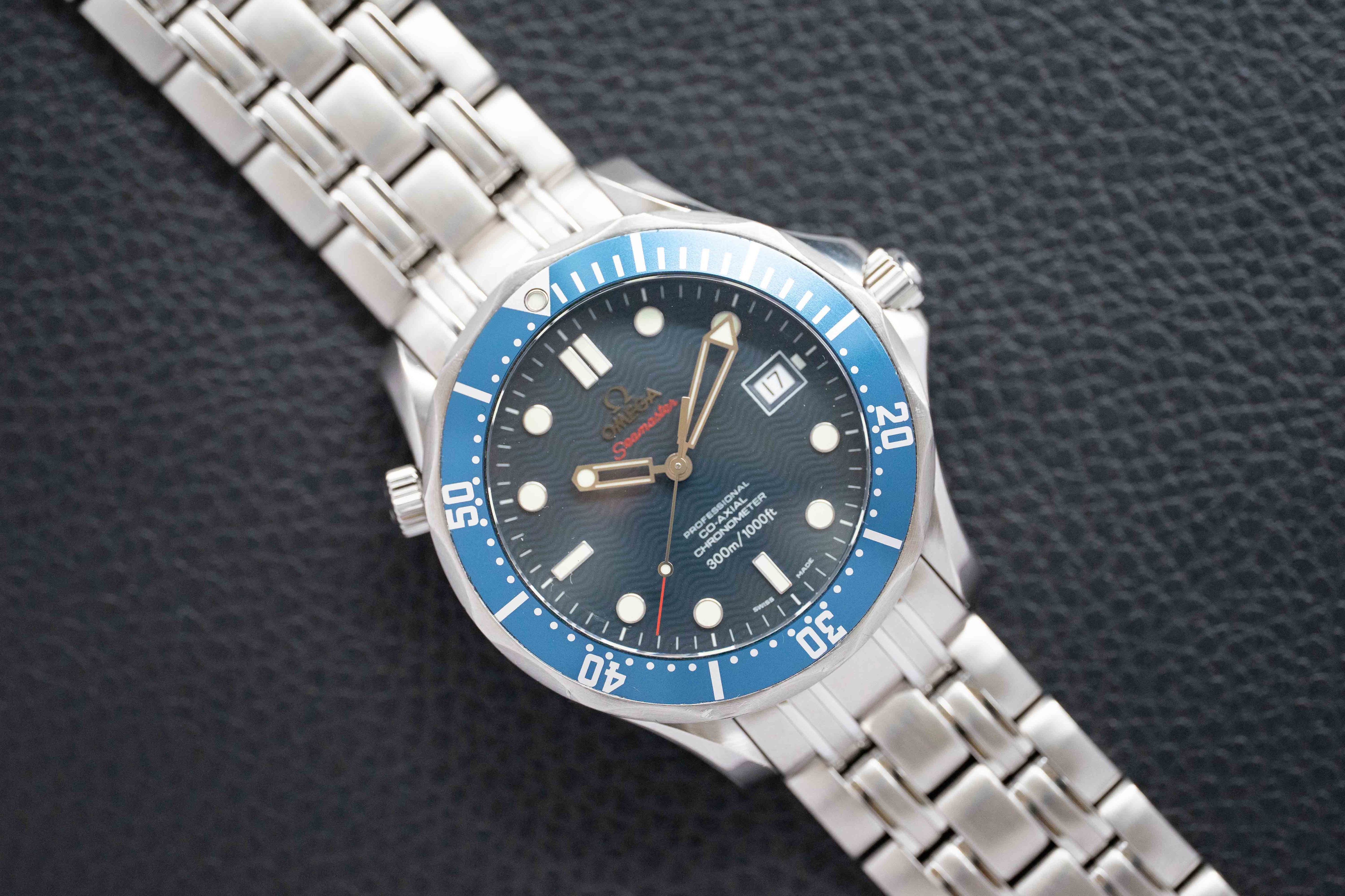 Omega Seamaster Diver 2220.80 Blue Dial 2008