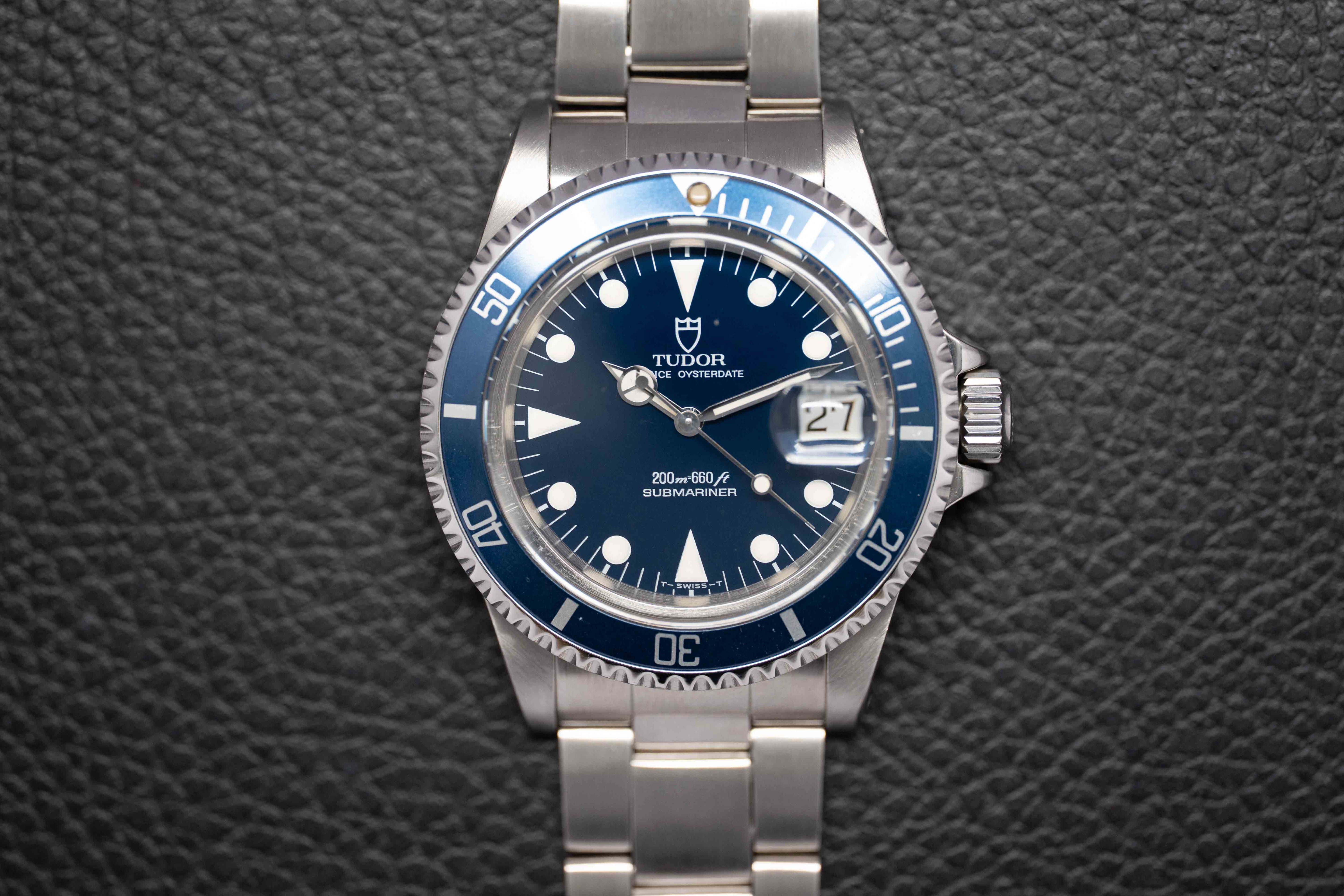 Tudor Submariner 79090 Blue Fullset 1993 Box+Paper