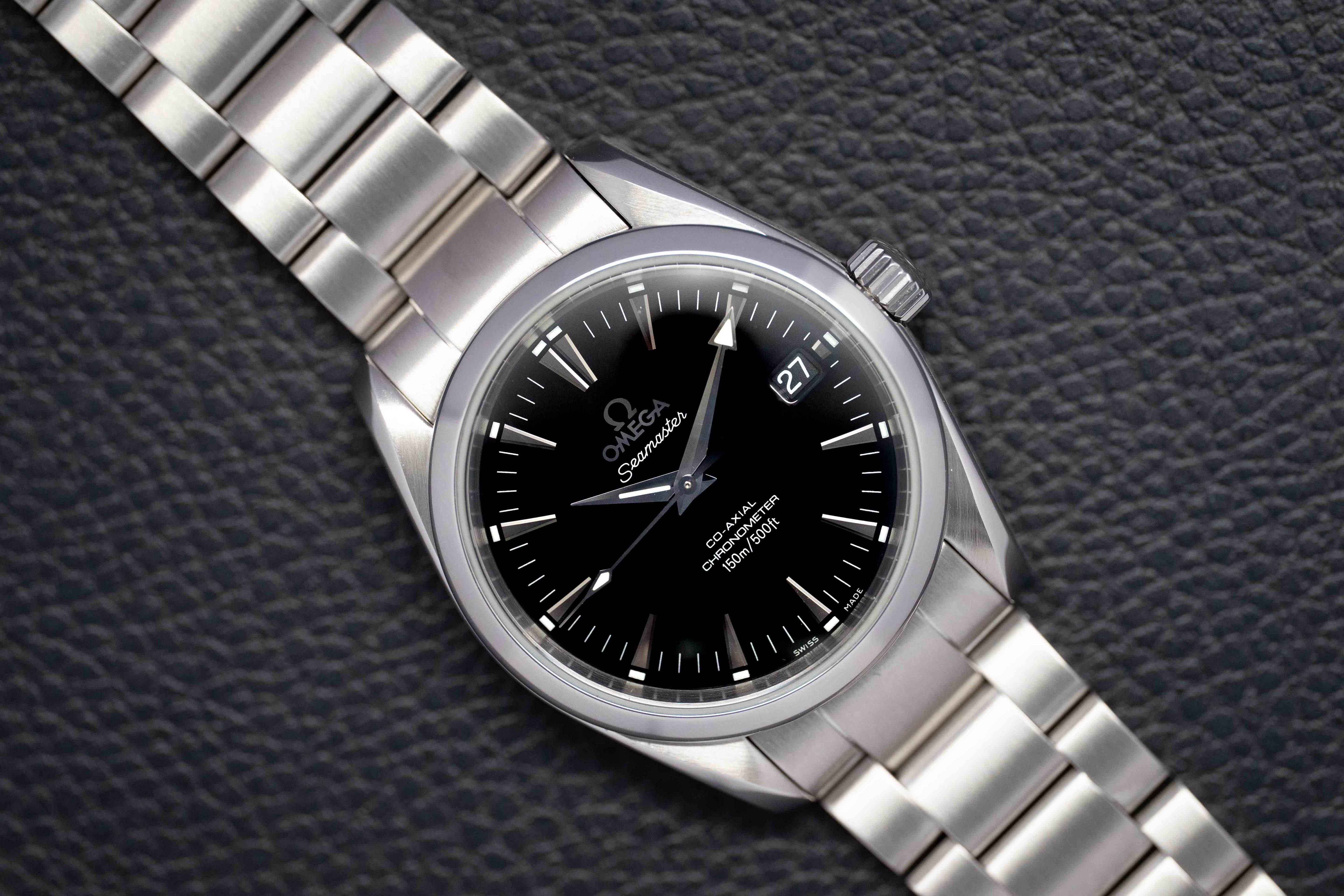 Omega Seamaster Aqua Terra 2504.50 Black Dial 2007