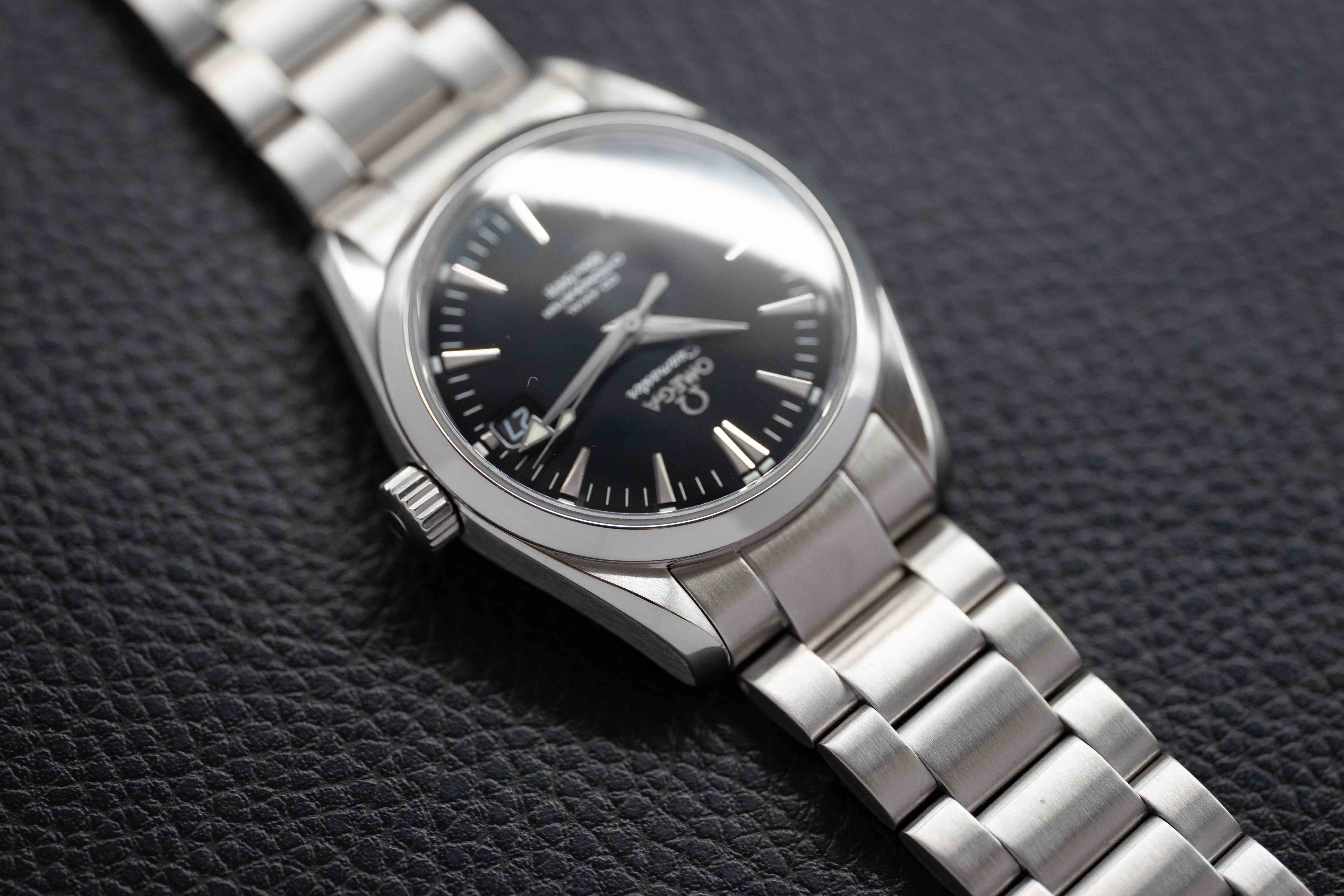 Omega Seamaster Aqua Terra 2504.50 Black Dial 2007