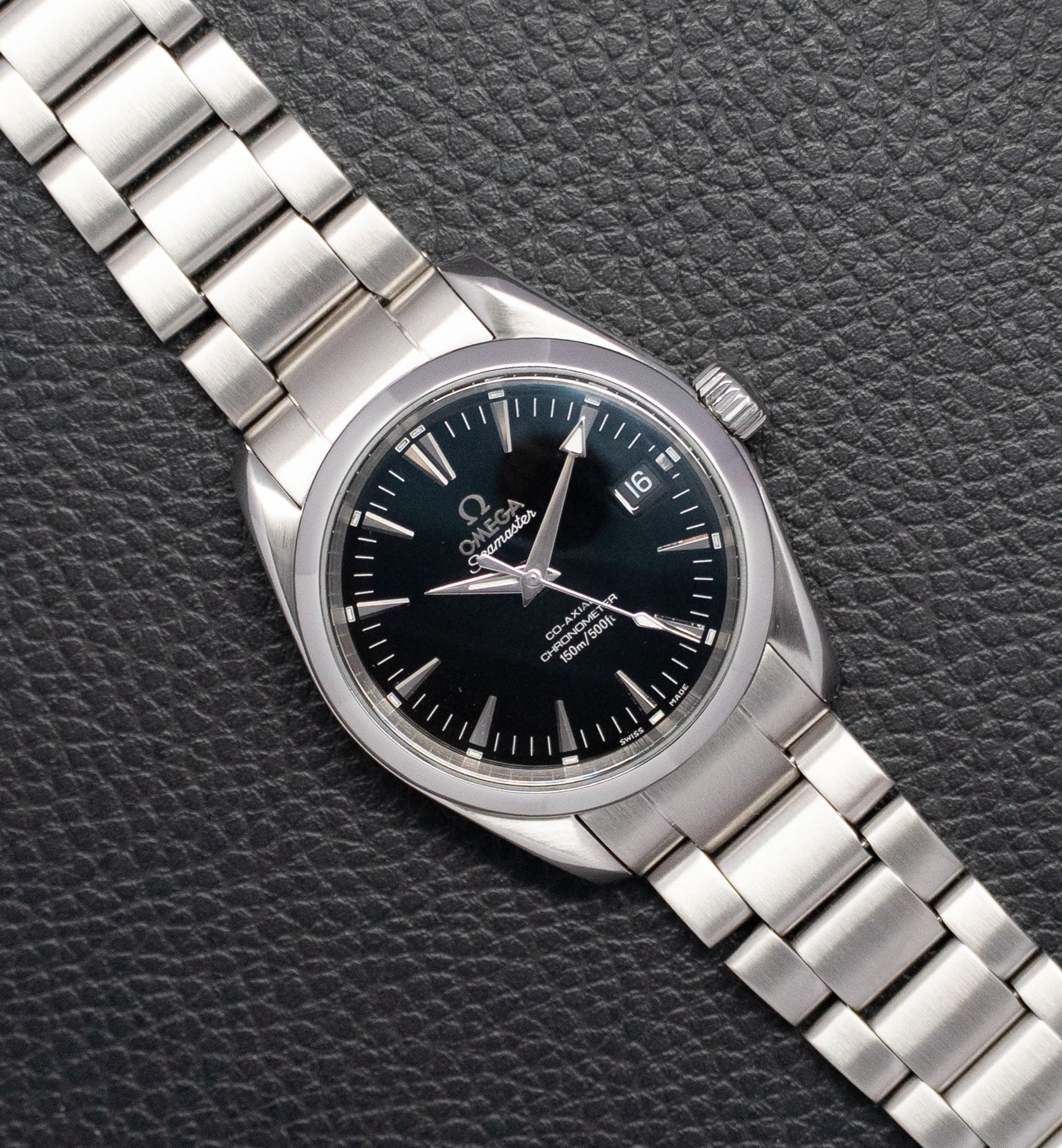 Omega Seamaster Aqua Terra 2504.50 Black Dial 2006