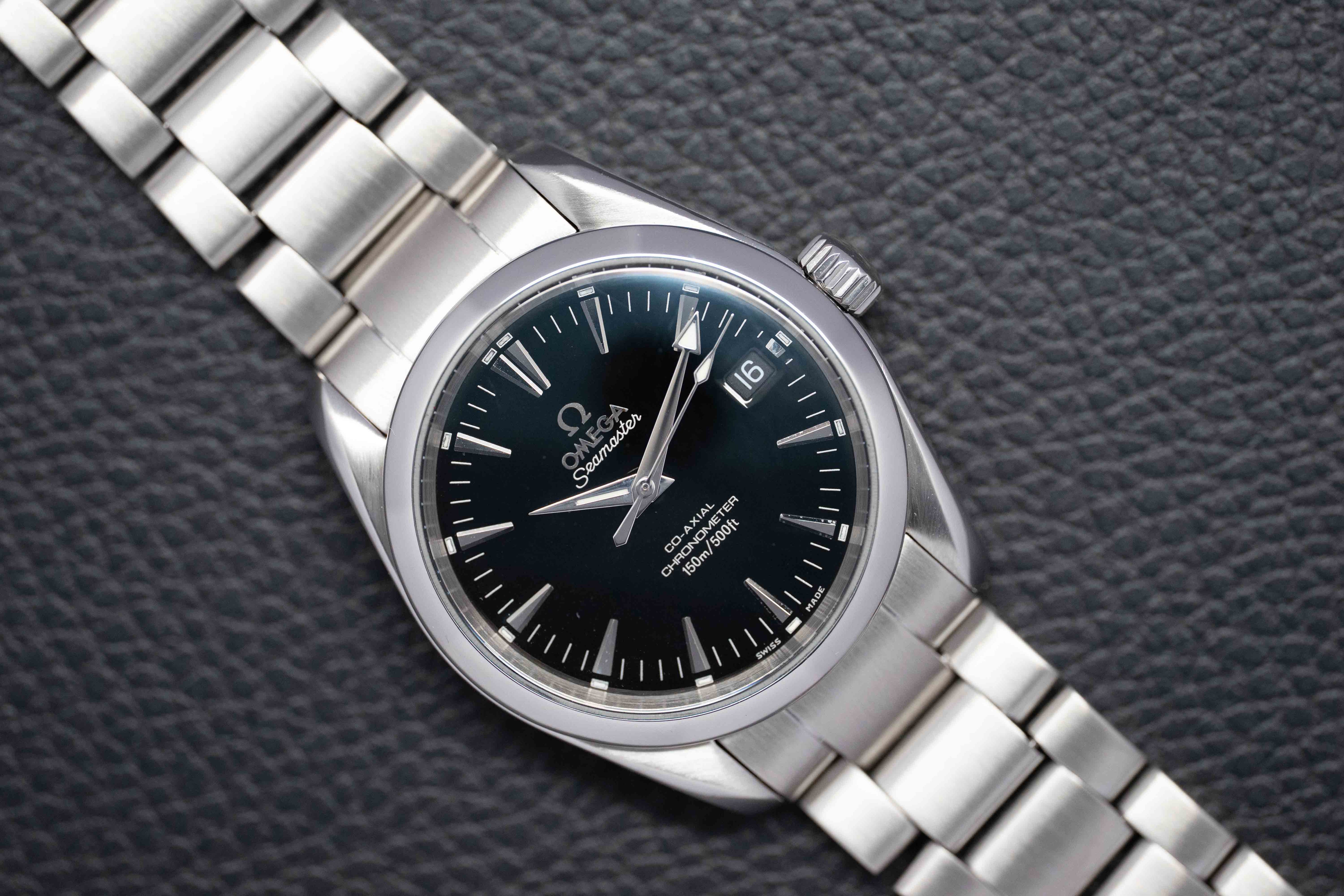 Omega Seamaster Aqua Terra 2504.50 Black Dial 2006