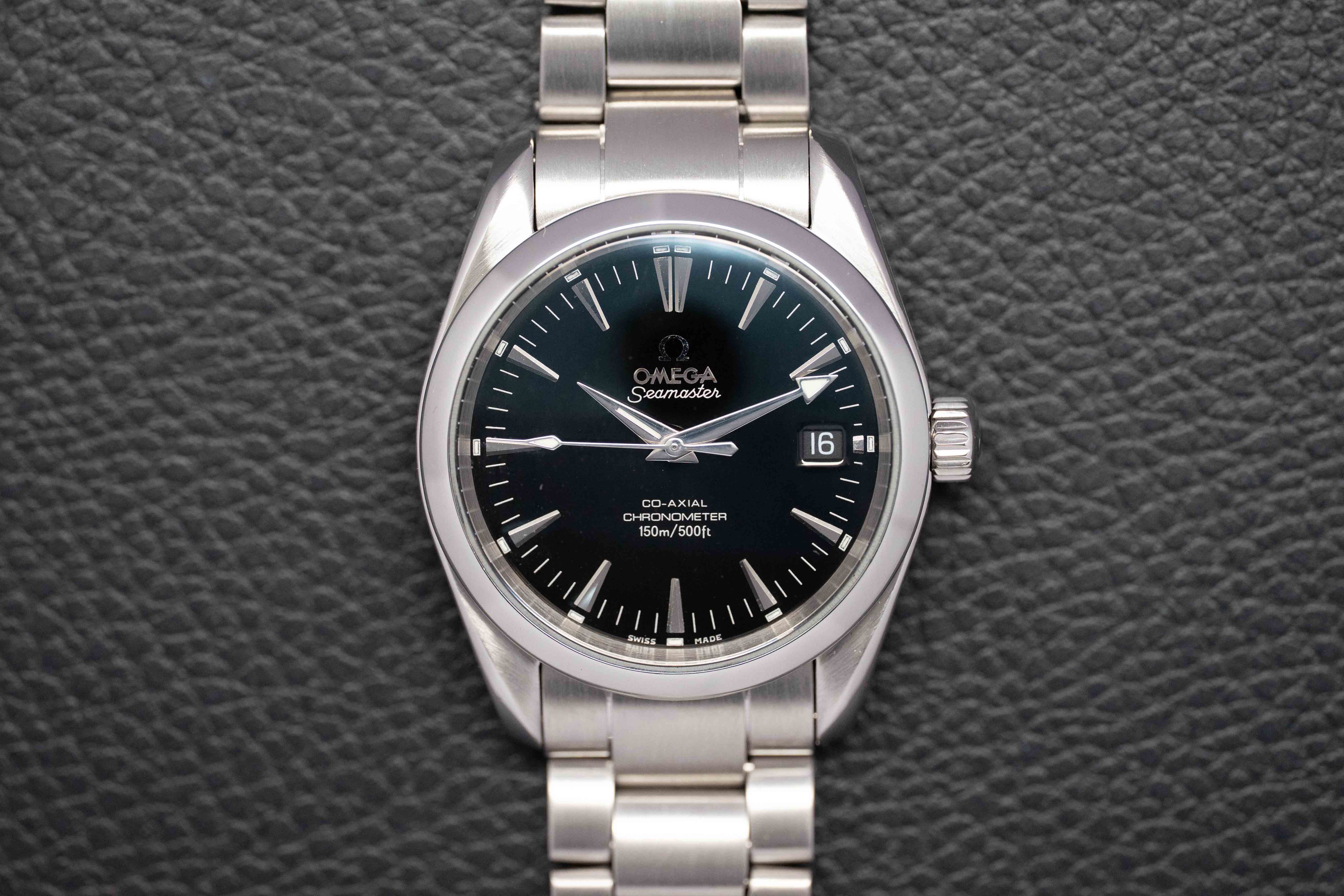 Omega Seamaster Aqua Terra 2504.50 Black Dial 2006