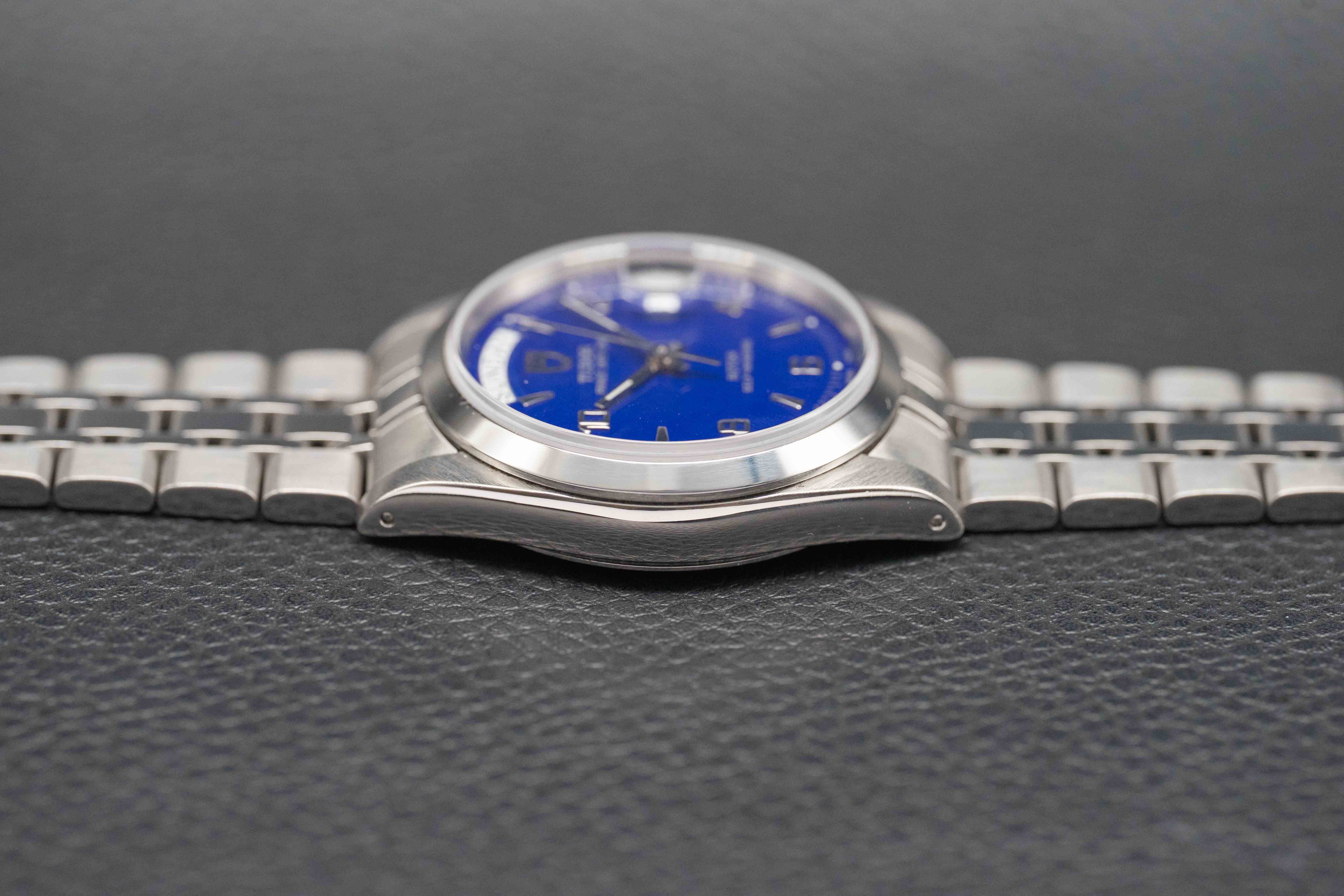 Tudor Prince Date-Day 76200 Blue Dial 2010