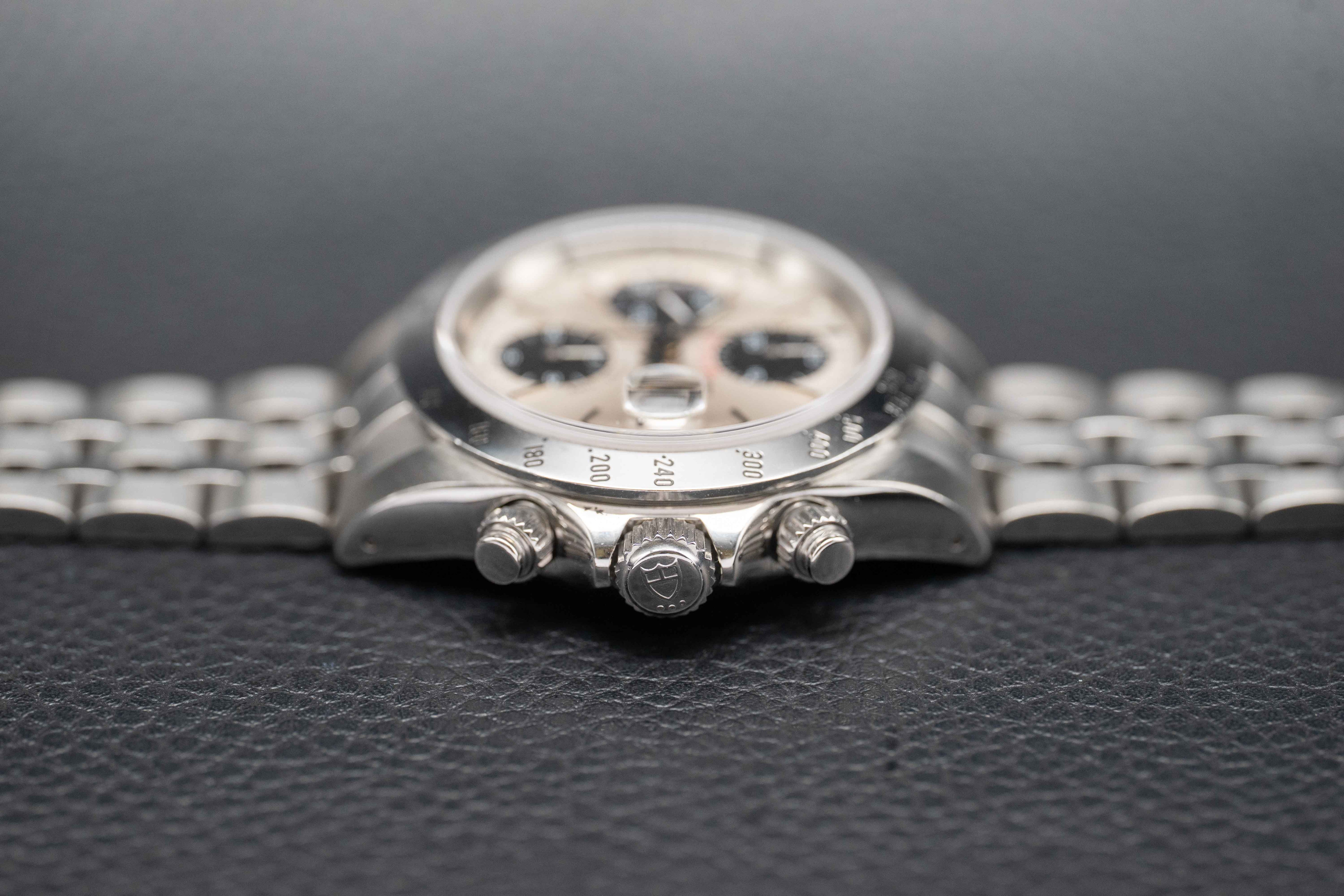 Tudor Oysterdate Small Block 79280 Silver Dial 2003 Panda