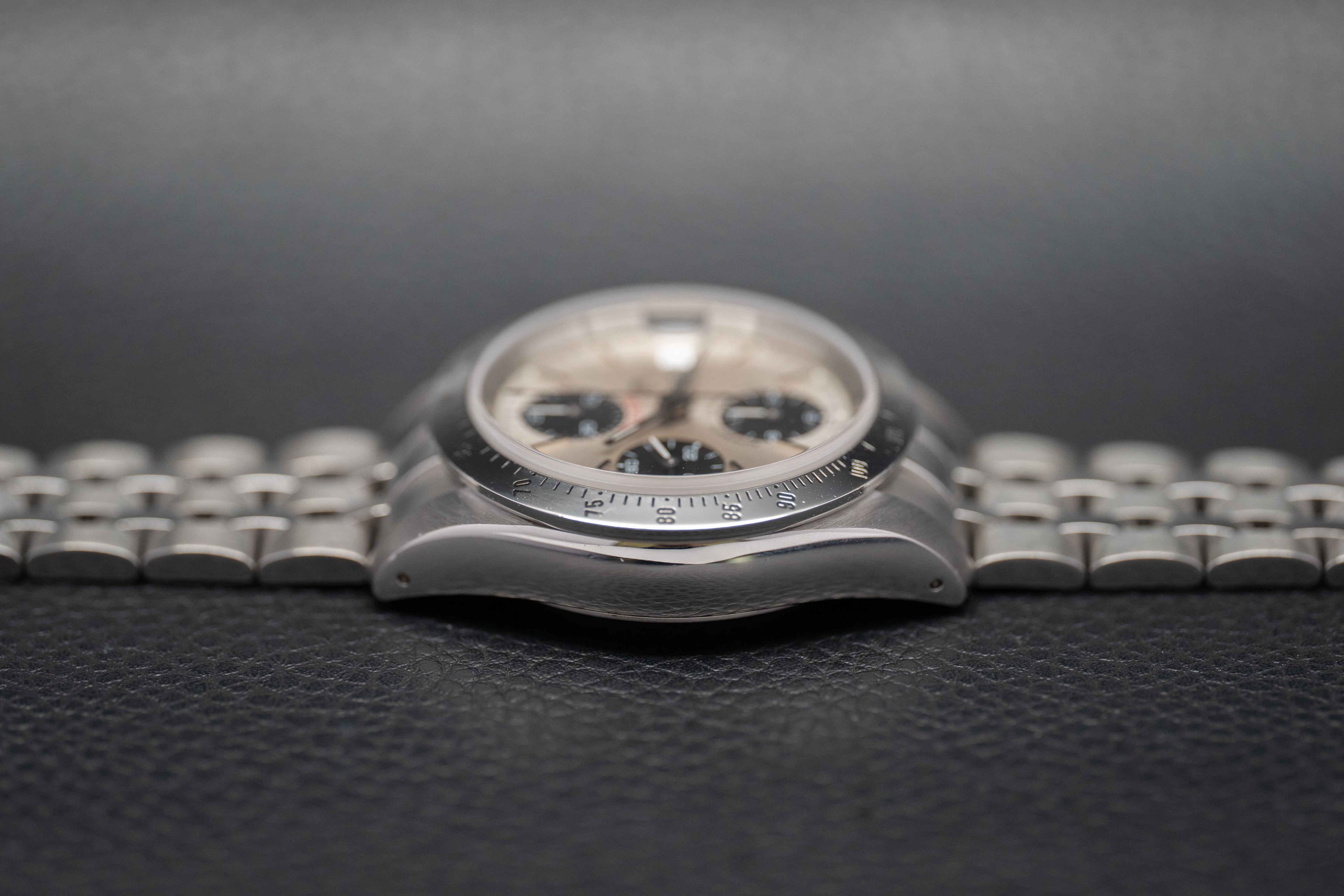 Tudor Oysterdate Small Block 79280 Silver Dial 2003 Panda