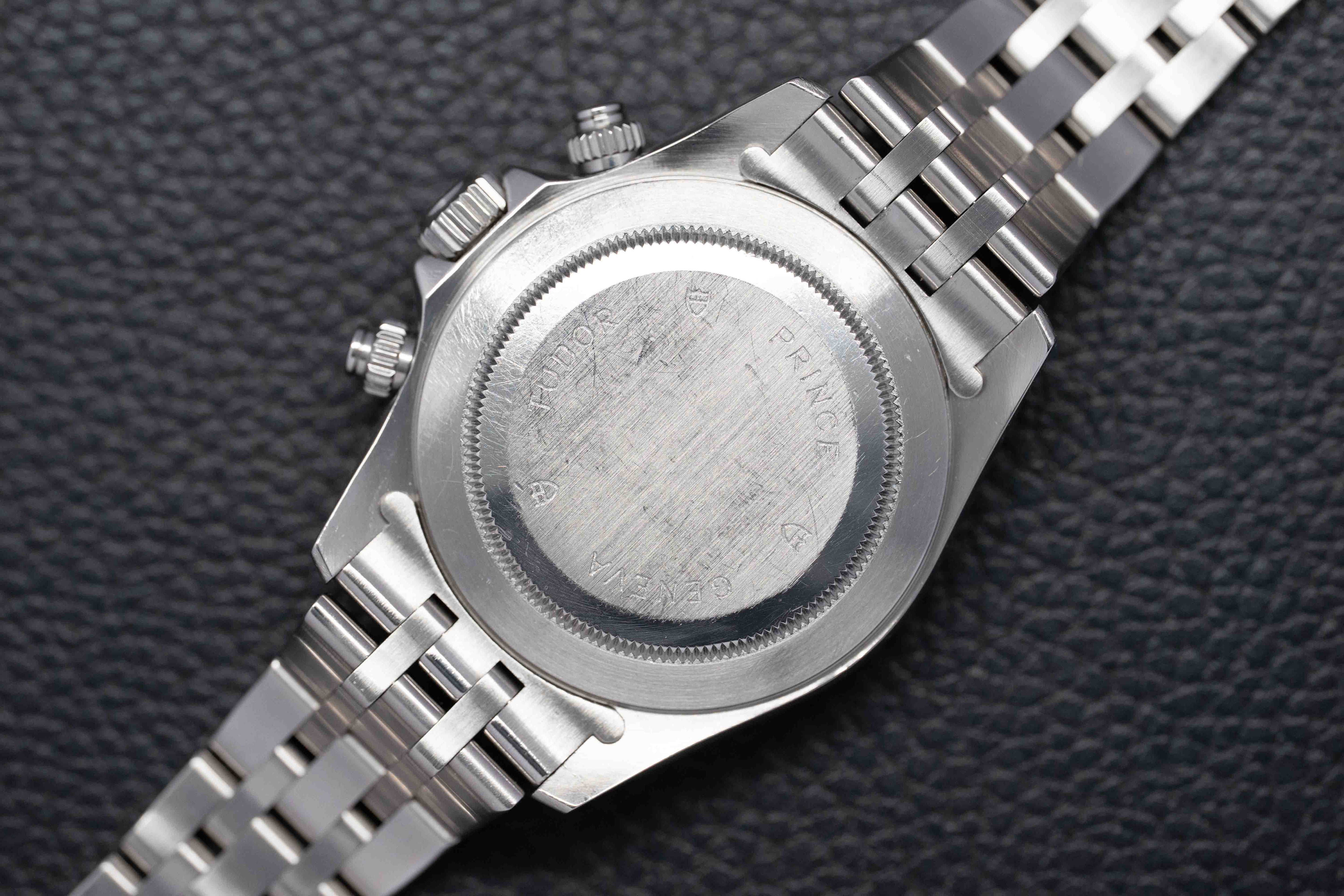 Tudor Oysterdate Small Block 79280 Silver Dial 2003 Panda