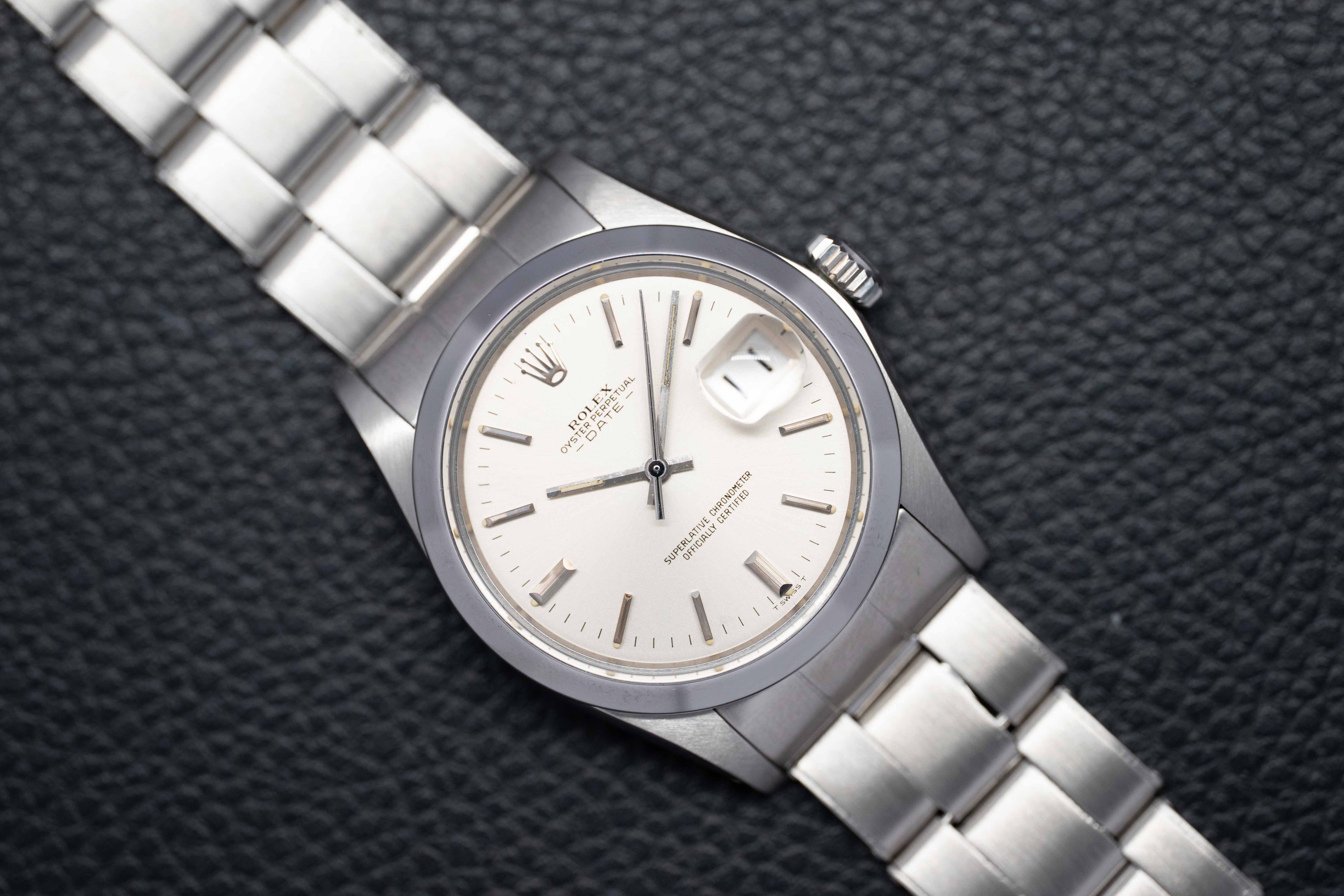 Rolex Date 1500 Silver Dial 1973