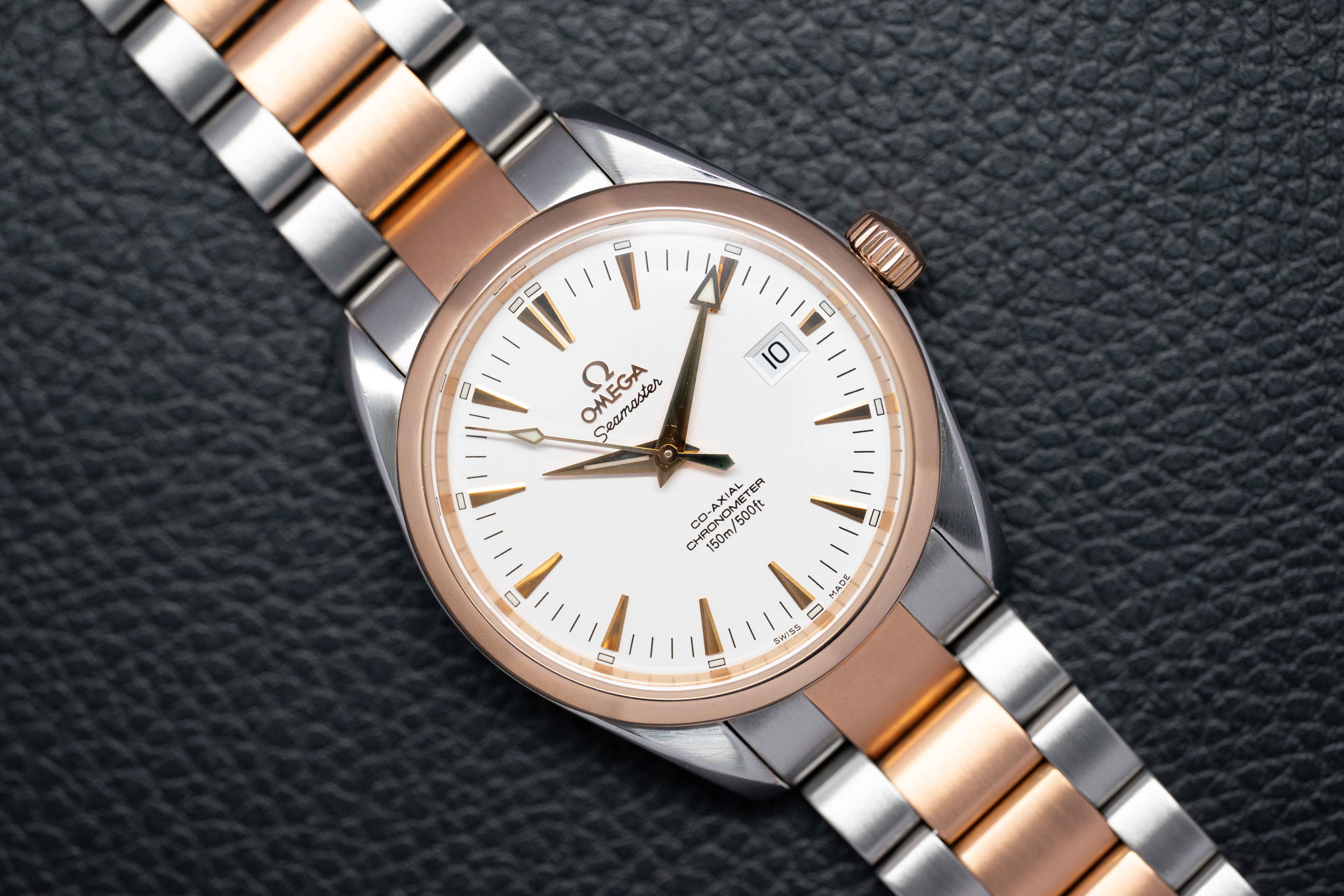 Omega Seamaster Aqua Terra 2303.30 White Dial 2007