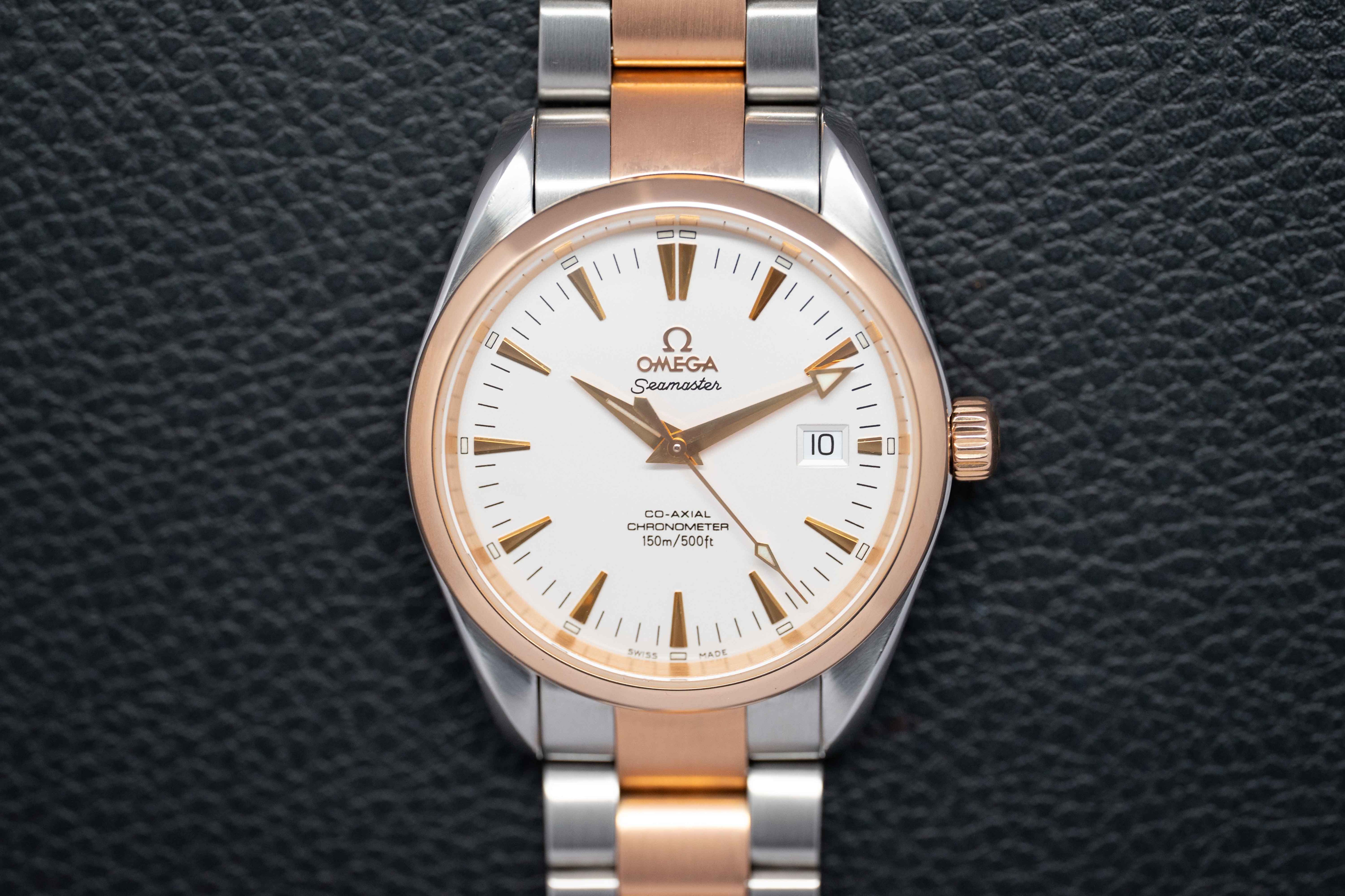 Omega Seamaster Aqua Terra 2303.30 White Dial 2007