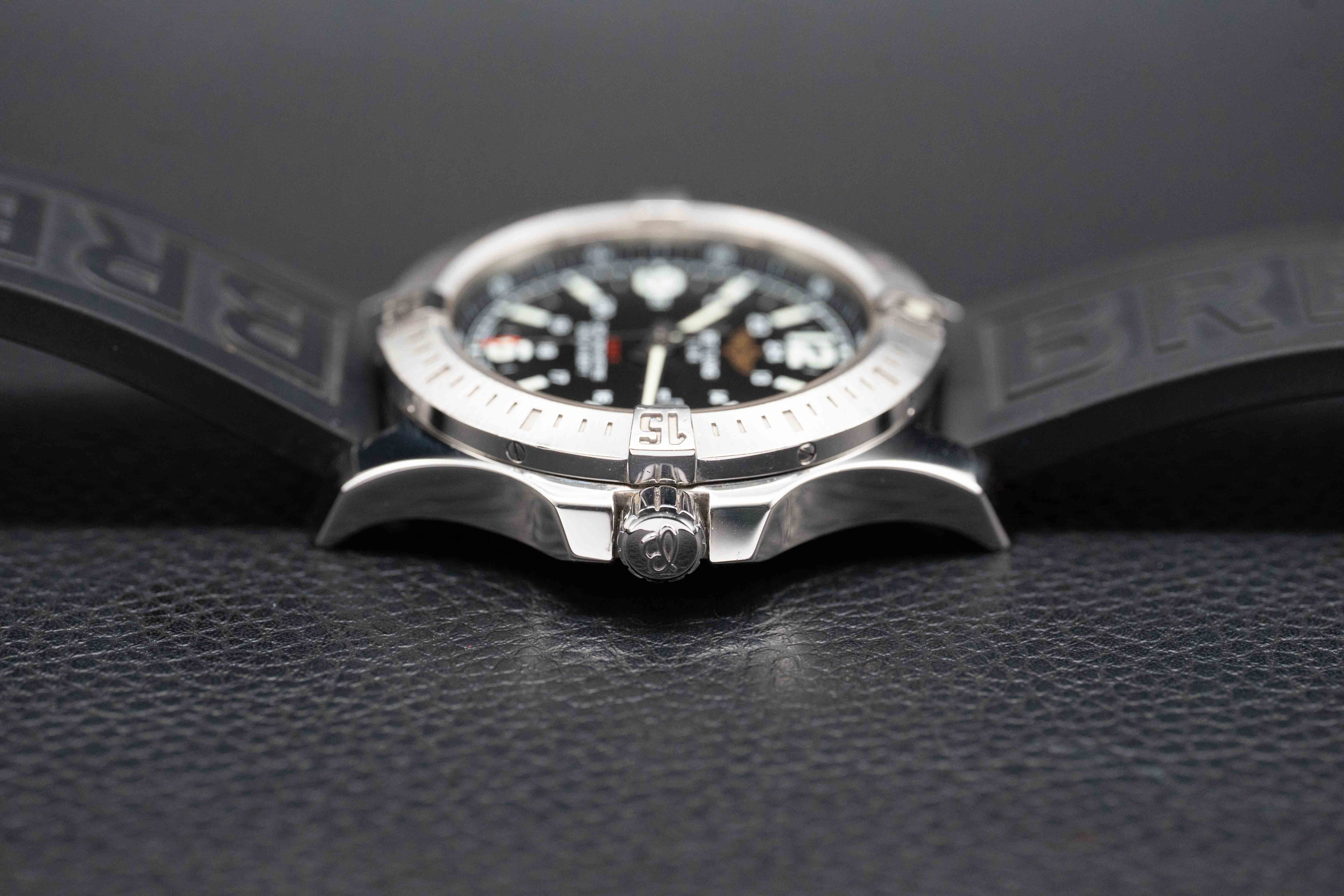 Breitling Colt A74388 Black Dial Fullset 2015 Box+Papers