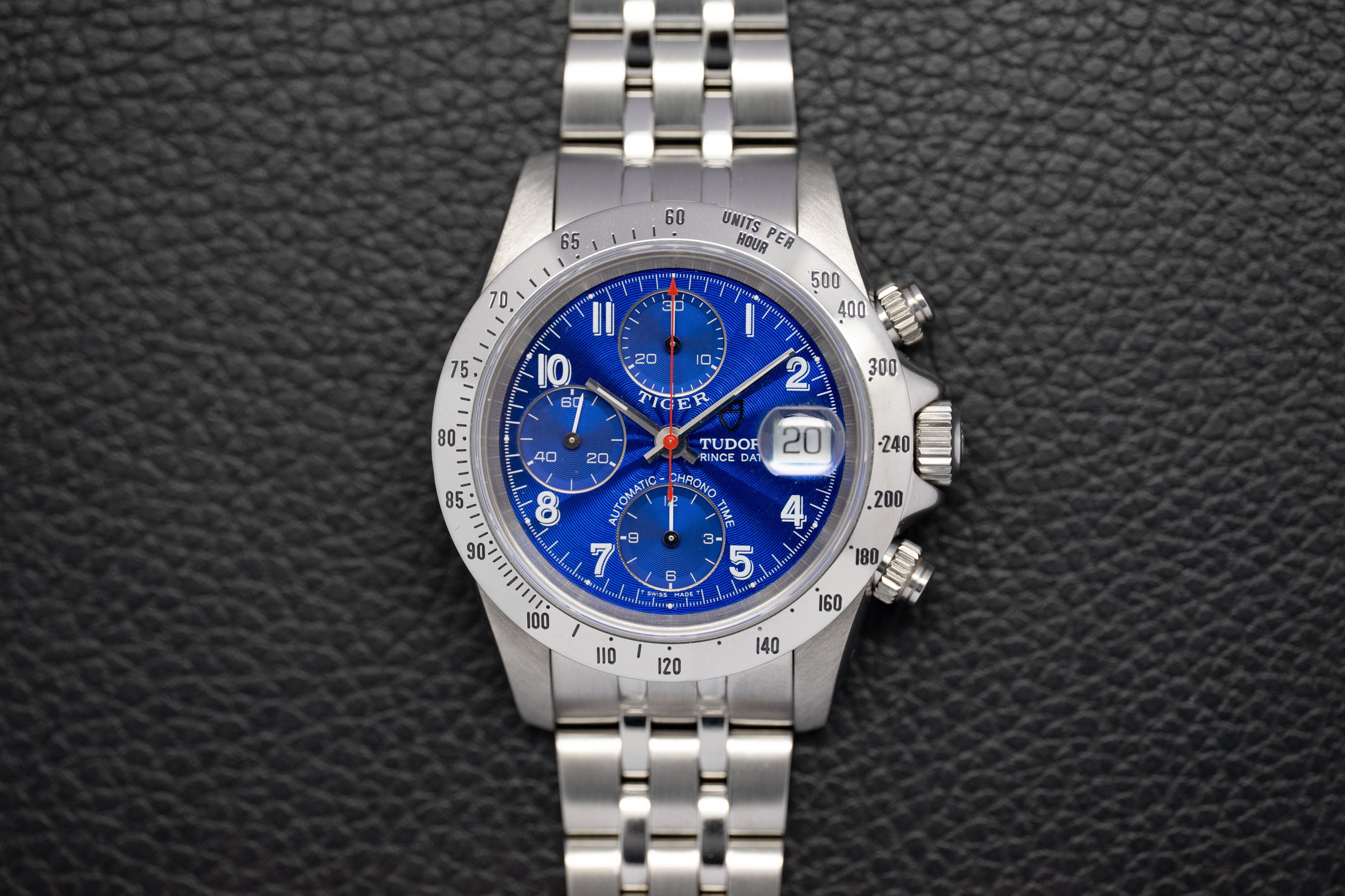 Tudor Oysterdate Small Block 79280 Blue Dial 2000