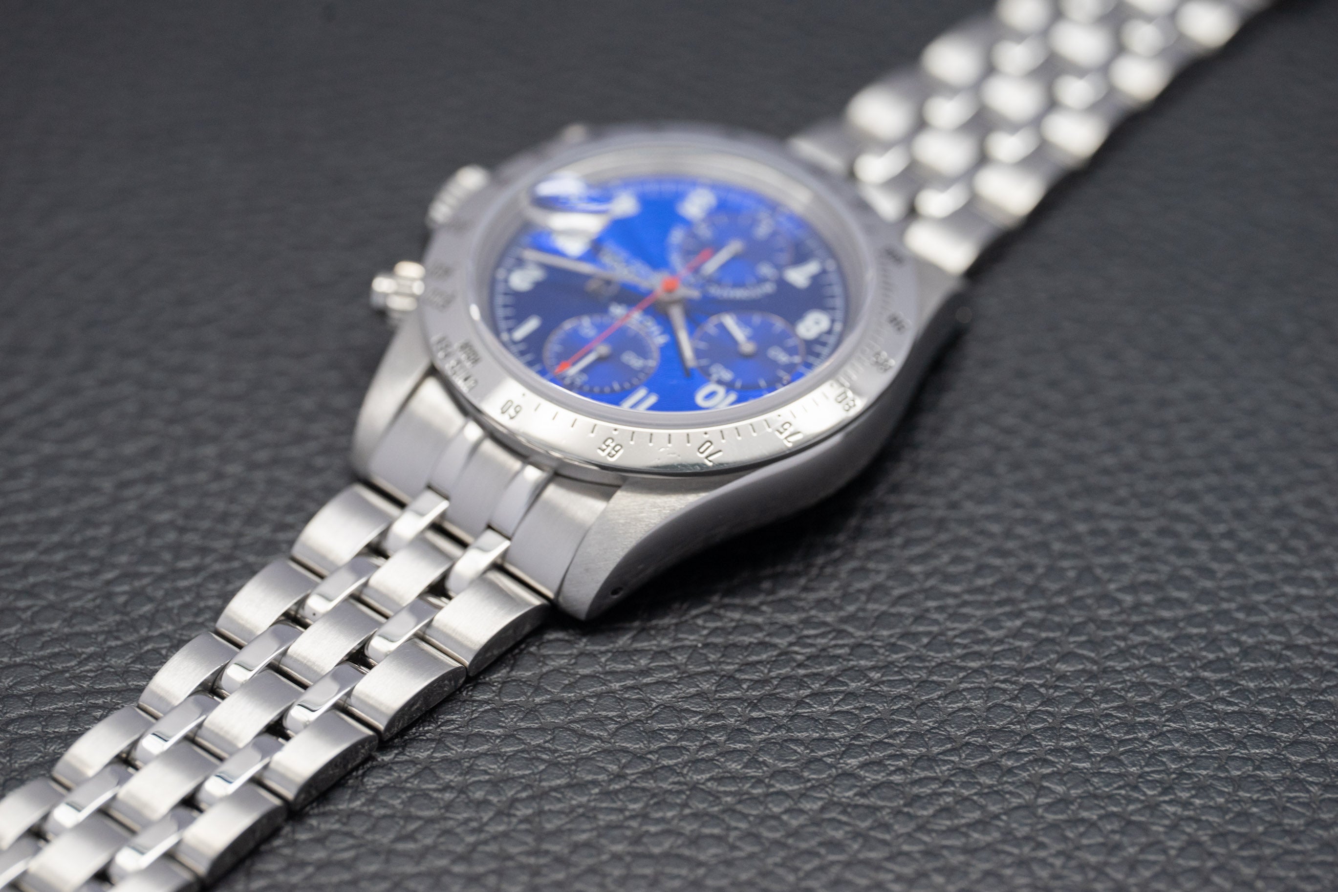 Tudor Oysterdate Small Block 79280 Blue Dial 2000