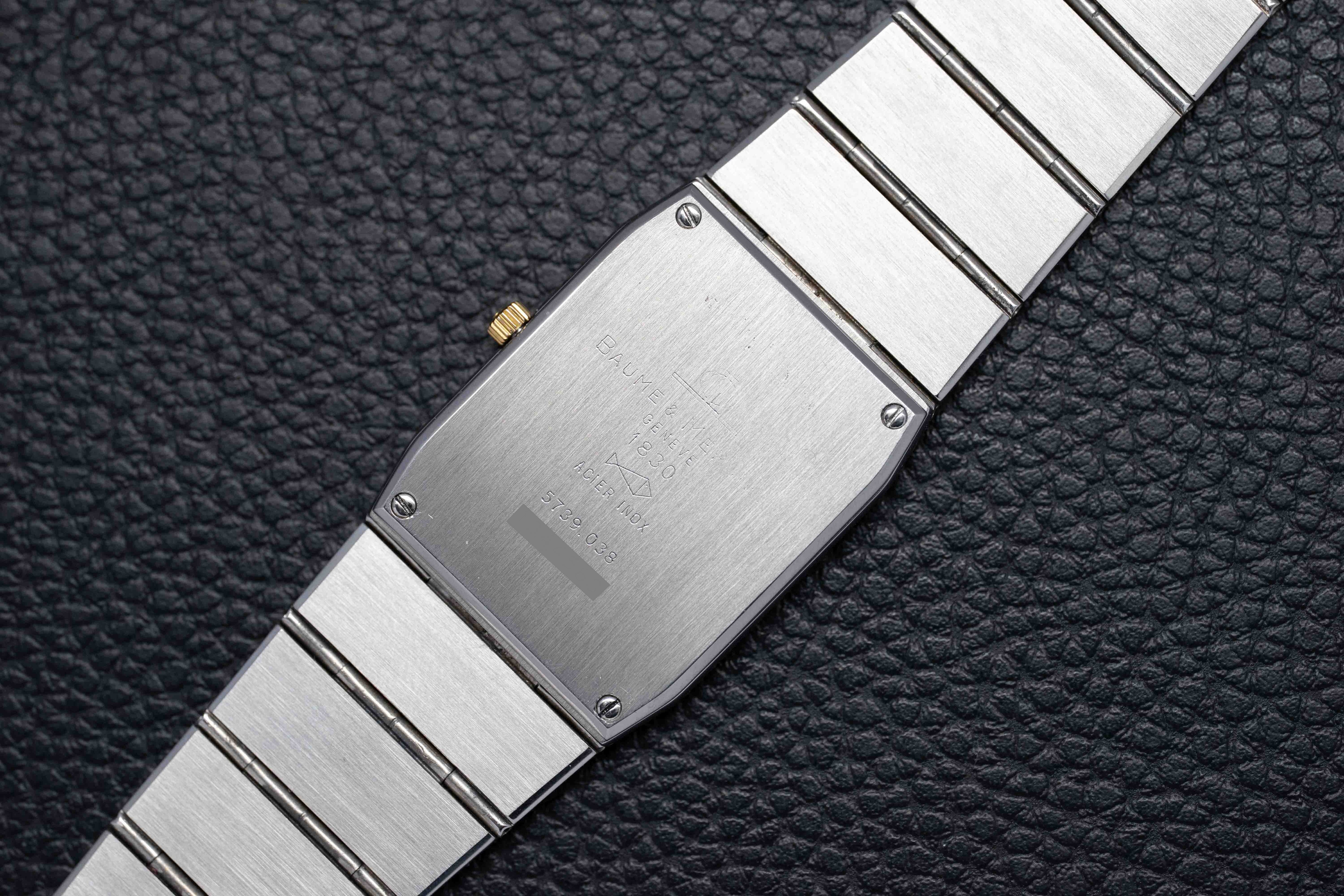 Baume & Mercier Monte Carlo 5739 Zebra Fullset 1982 Box+Papers