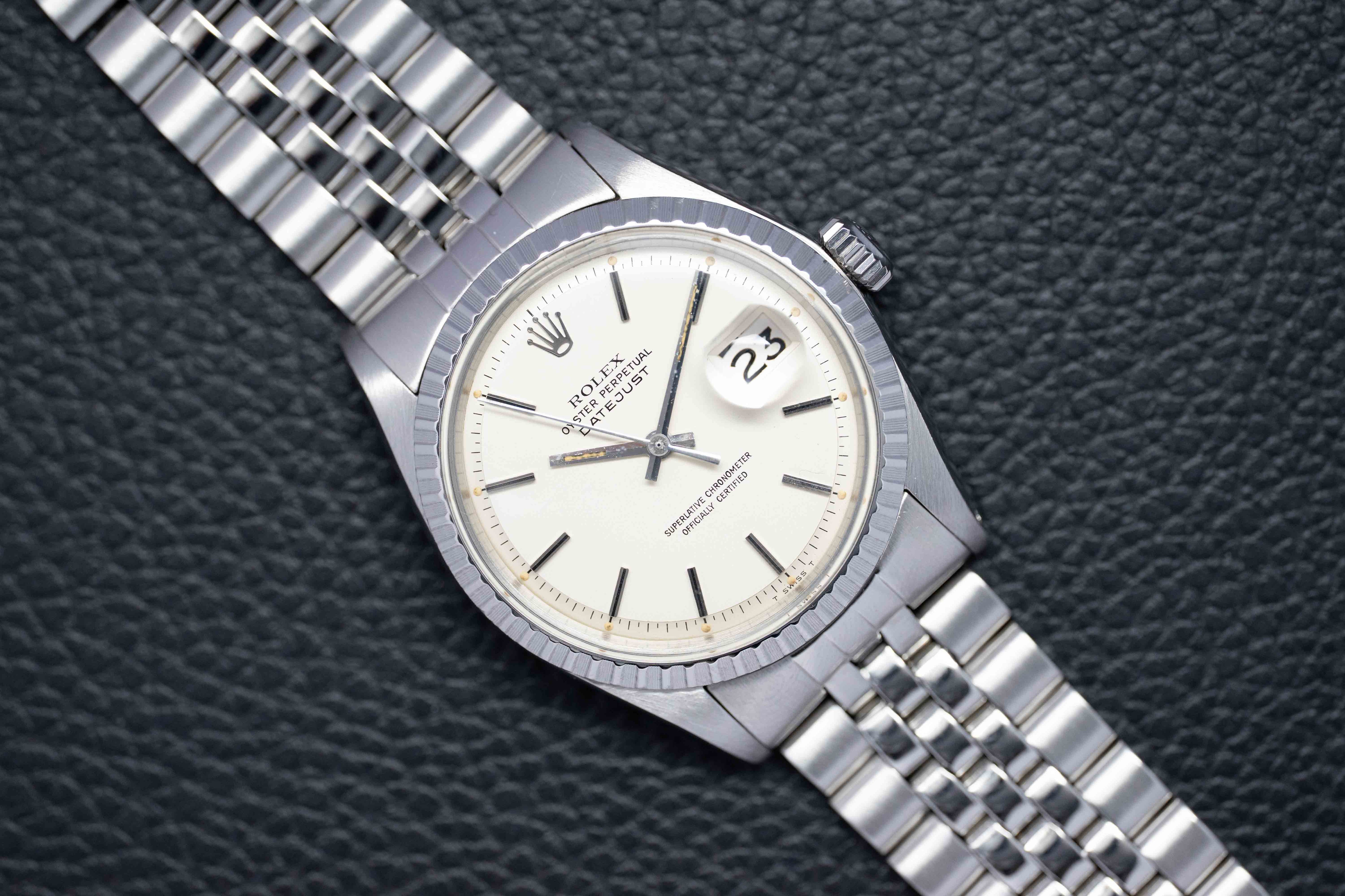 Rolex Datejust 1603 Silver Dial 1970
