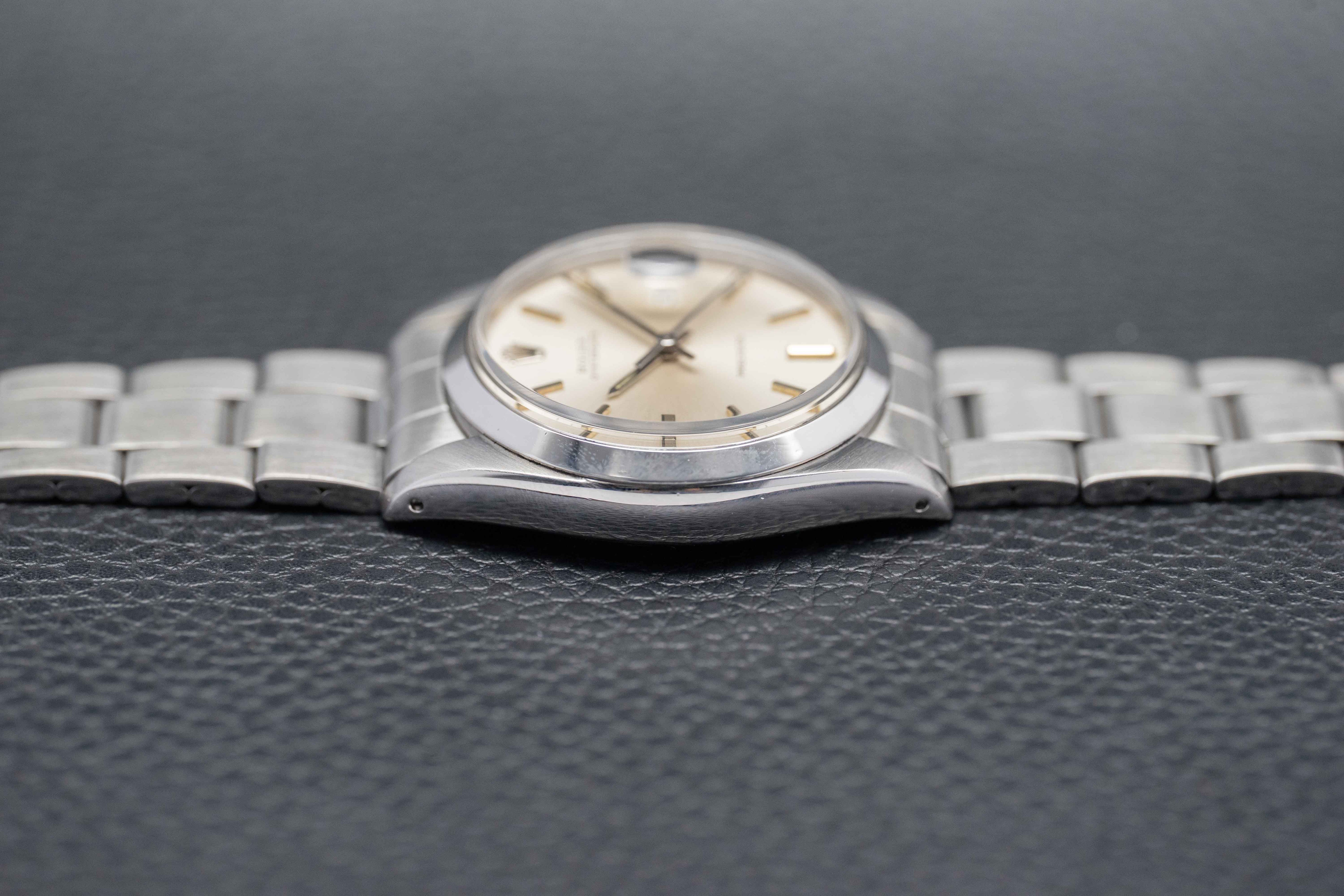 Rolex Oysterdate 6694 Silver Dial 1973