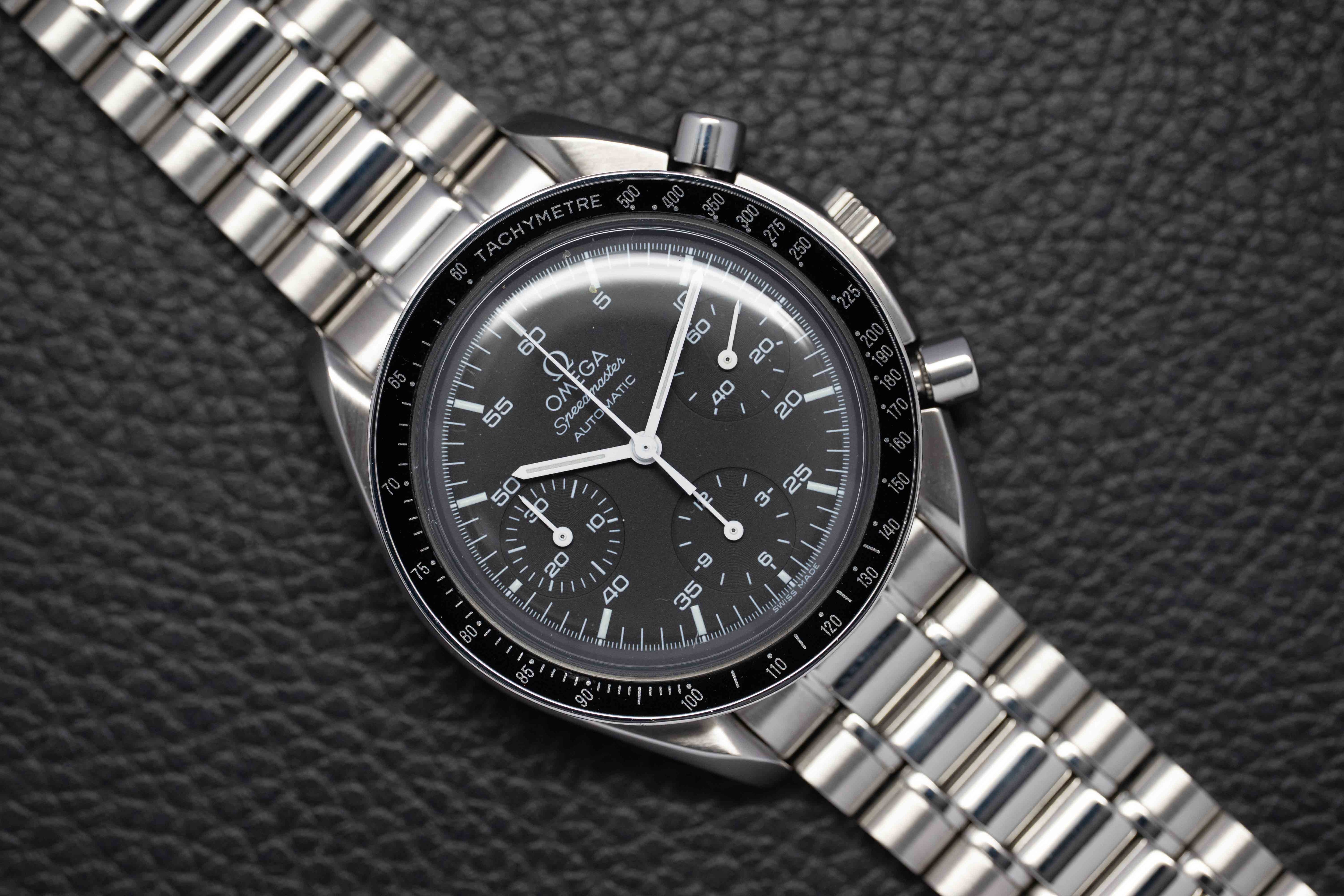 Omega Speedmaster Reduced 3510.50 Black Dial 1998