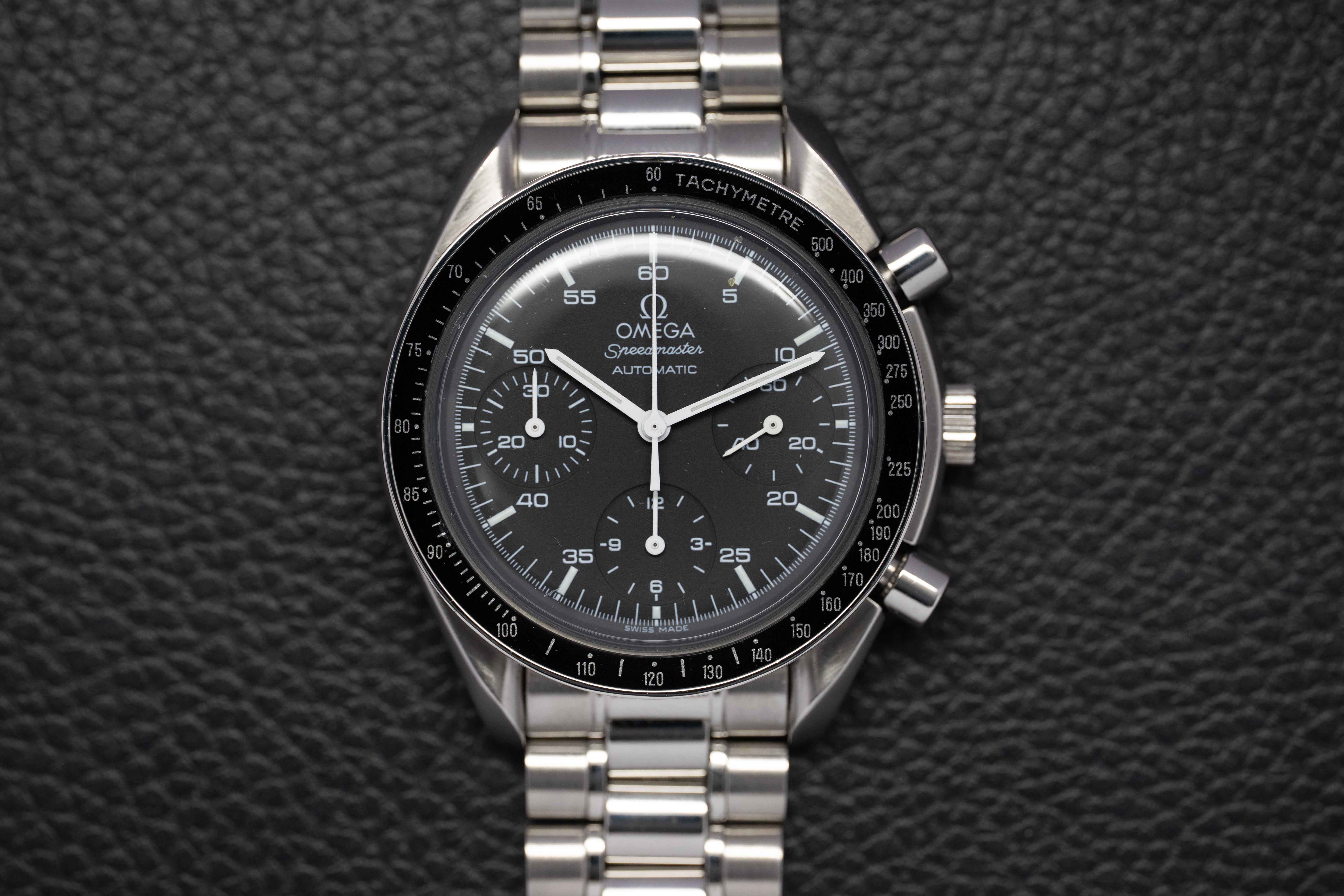 Omega Speedmaster Reduced 3510.50 Black Dial 1998