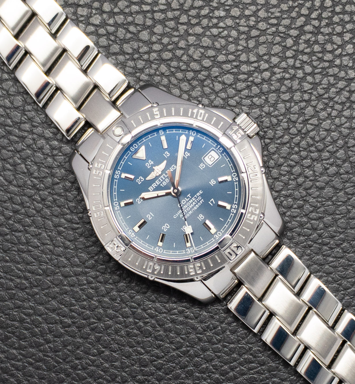 Breitling Colt Ocean A17350 Blue Dial 2004