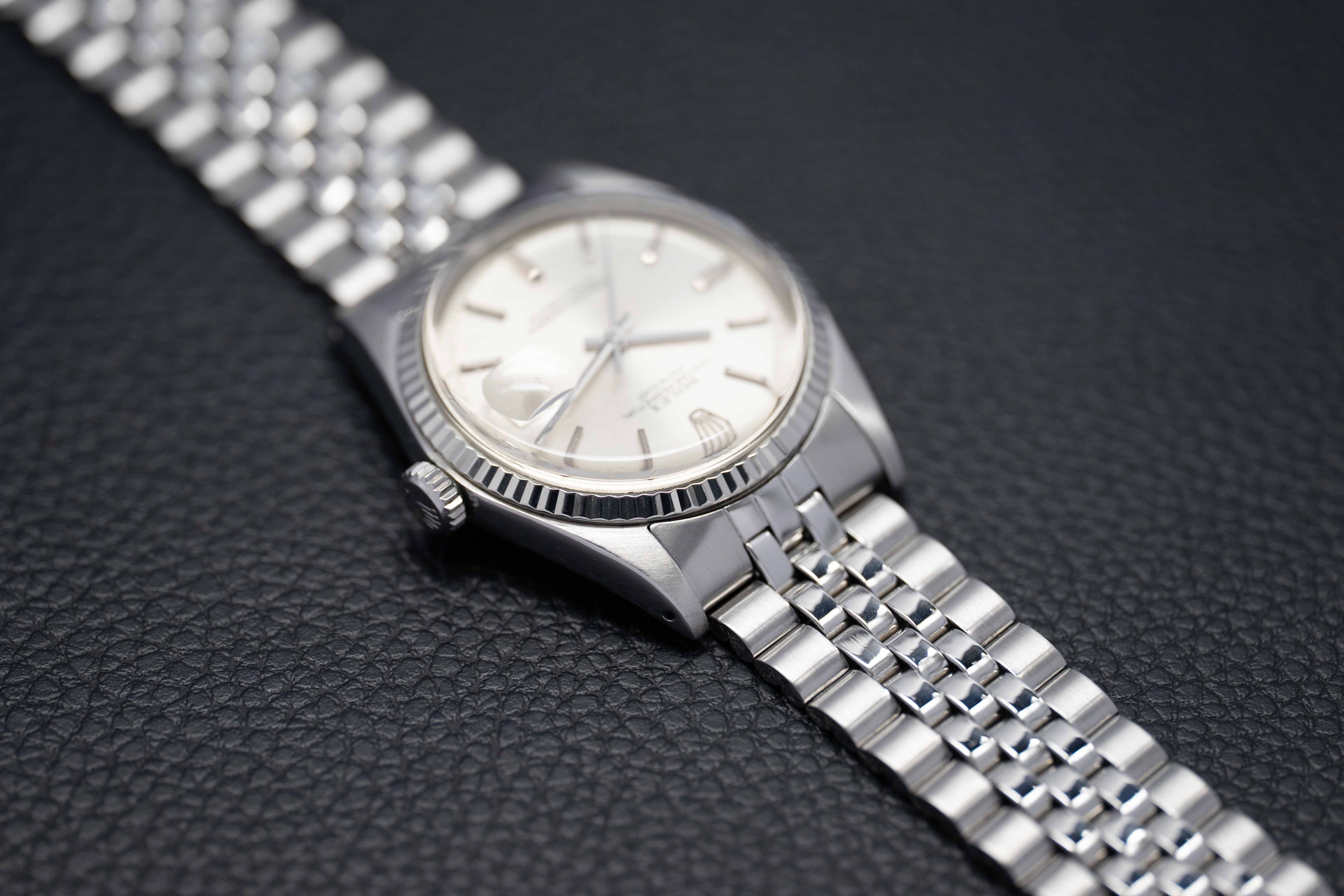 Rolex Datejust 1601 Silver Dial 1970