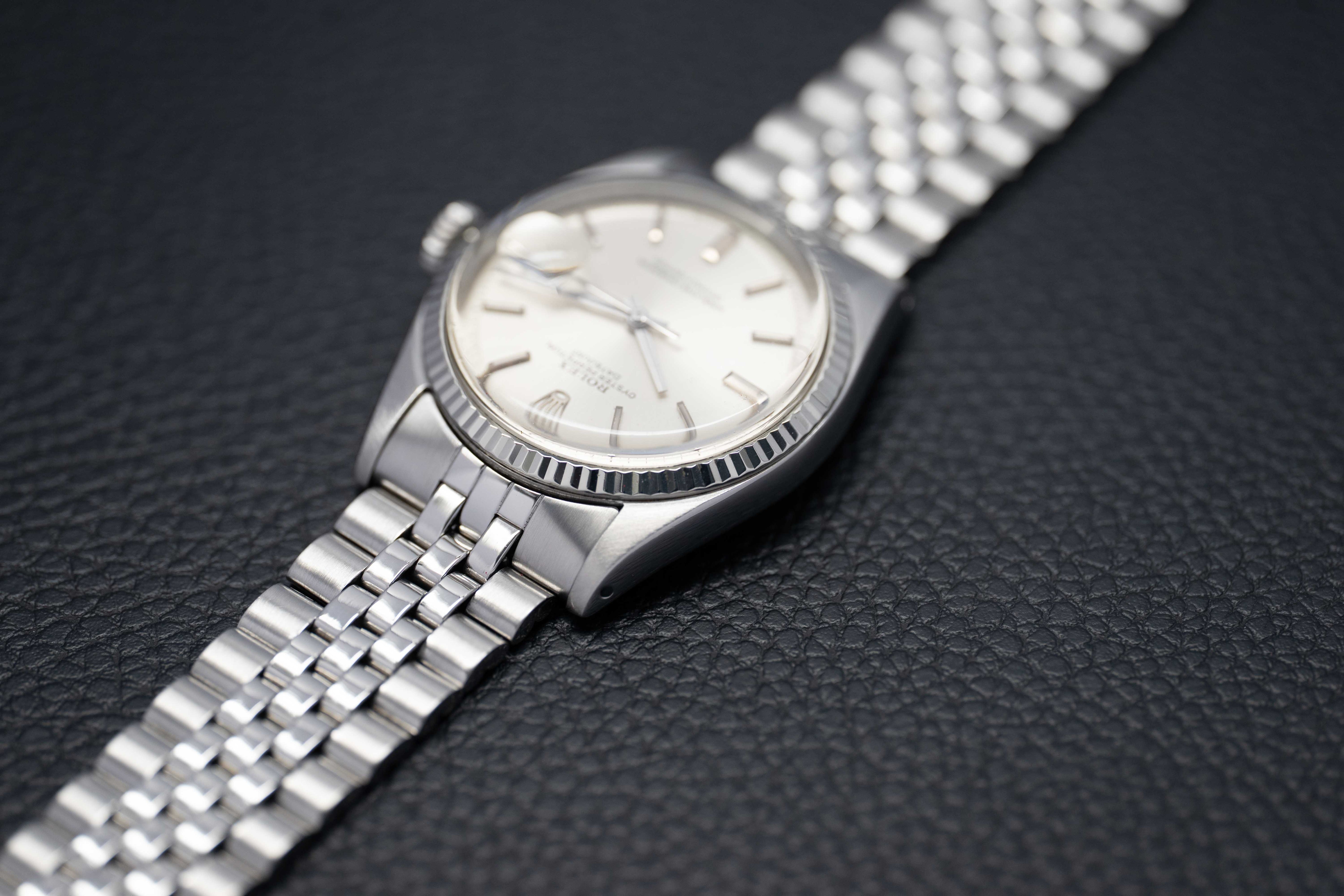 Rolex Datejust 1601 Silver Dial 1970