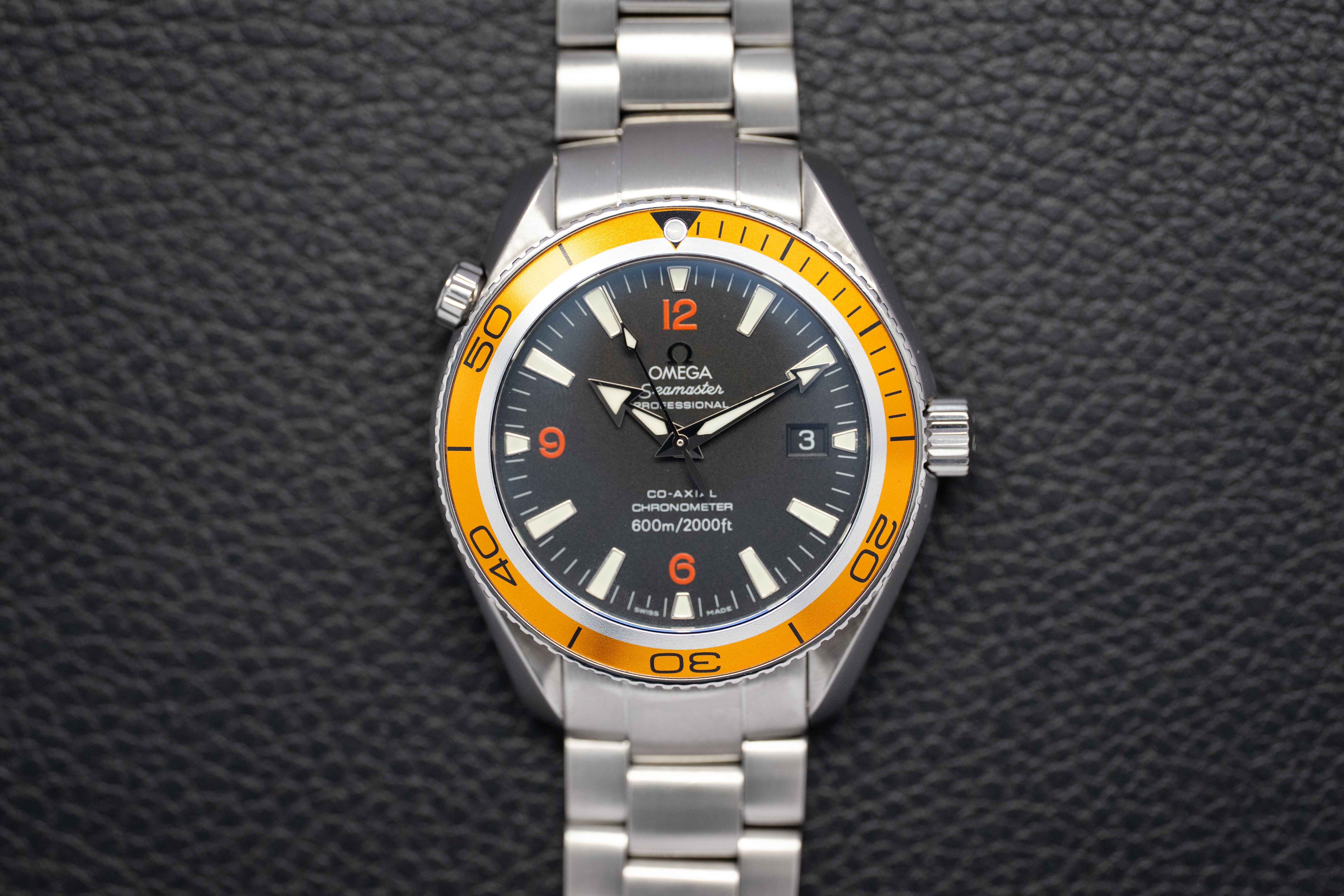 Omega Seamaster Planet Ocean 2209.50 Black Dial 2007