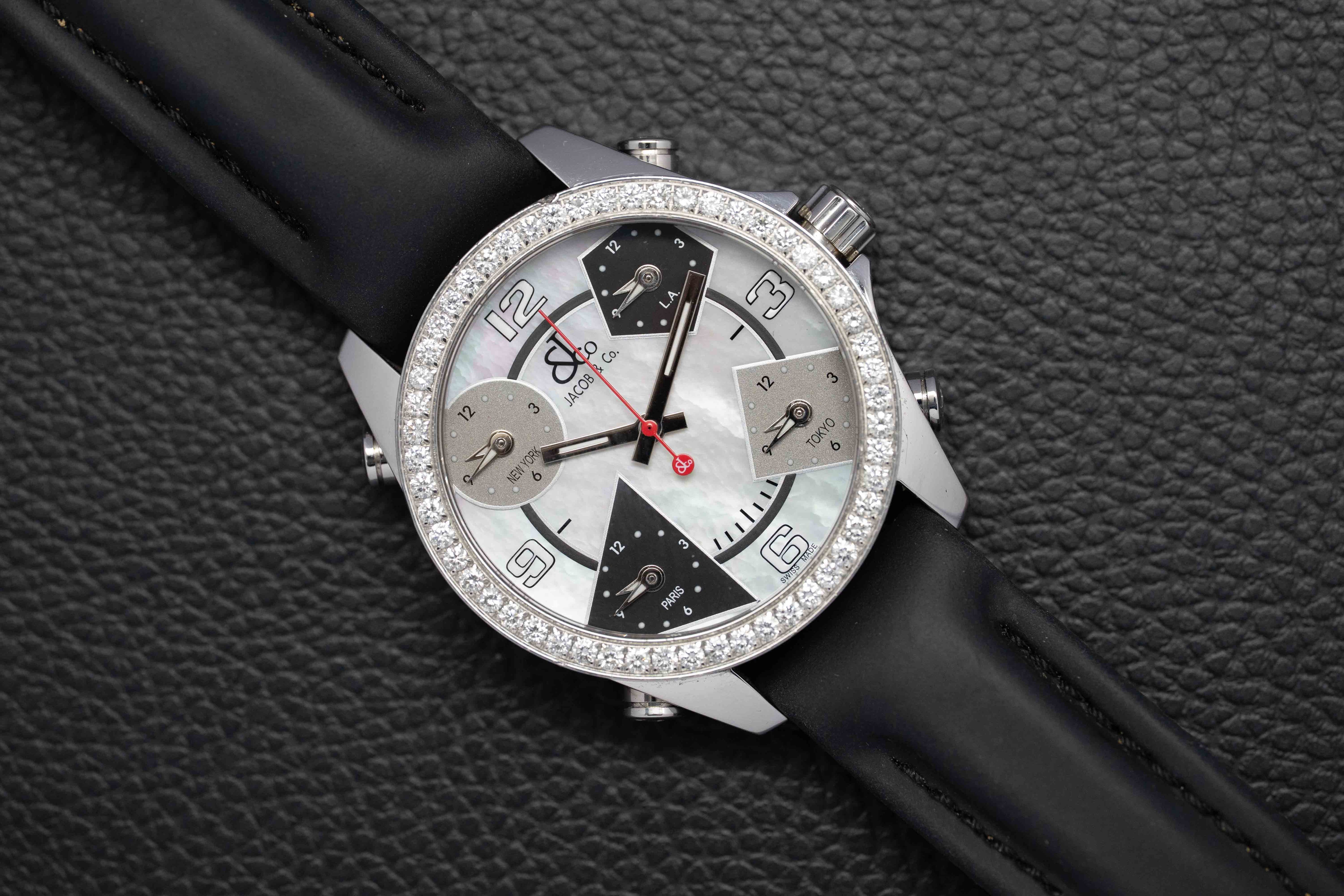 Jacob & CO 5 Time Zones A825 Diamonds