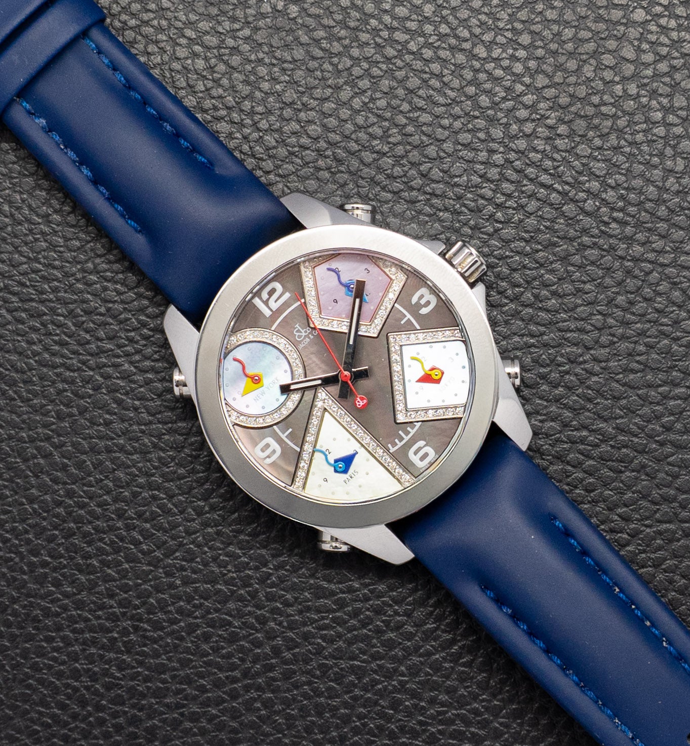 Jacob & CO 5 Time Zones A5291 Diamonds