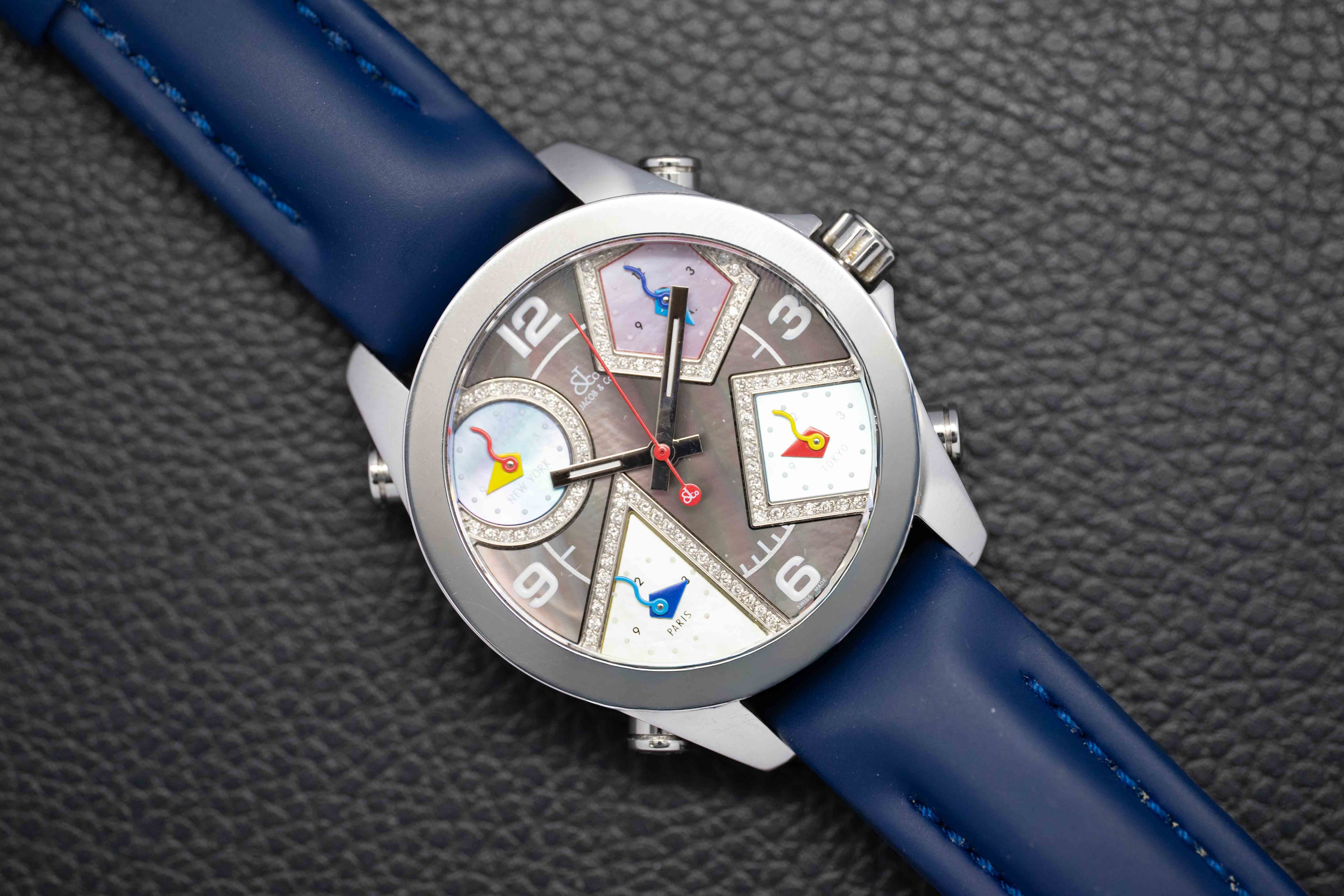 Jacob & CO 5 Time Zones A5291 Diamonds