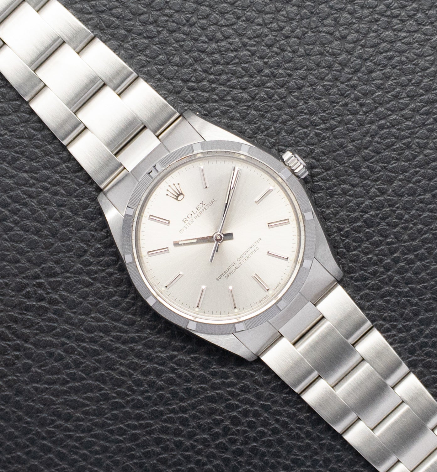 Rolex Oyster Perpetual 1003 Silver Dial 1987