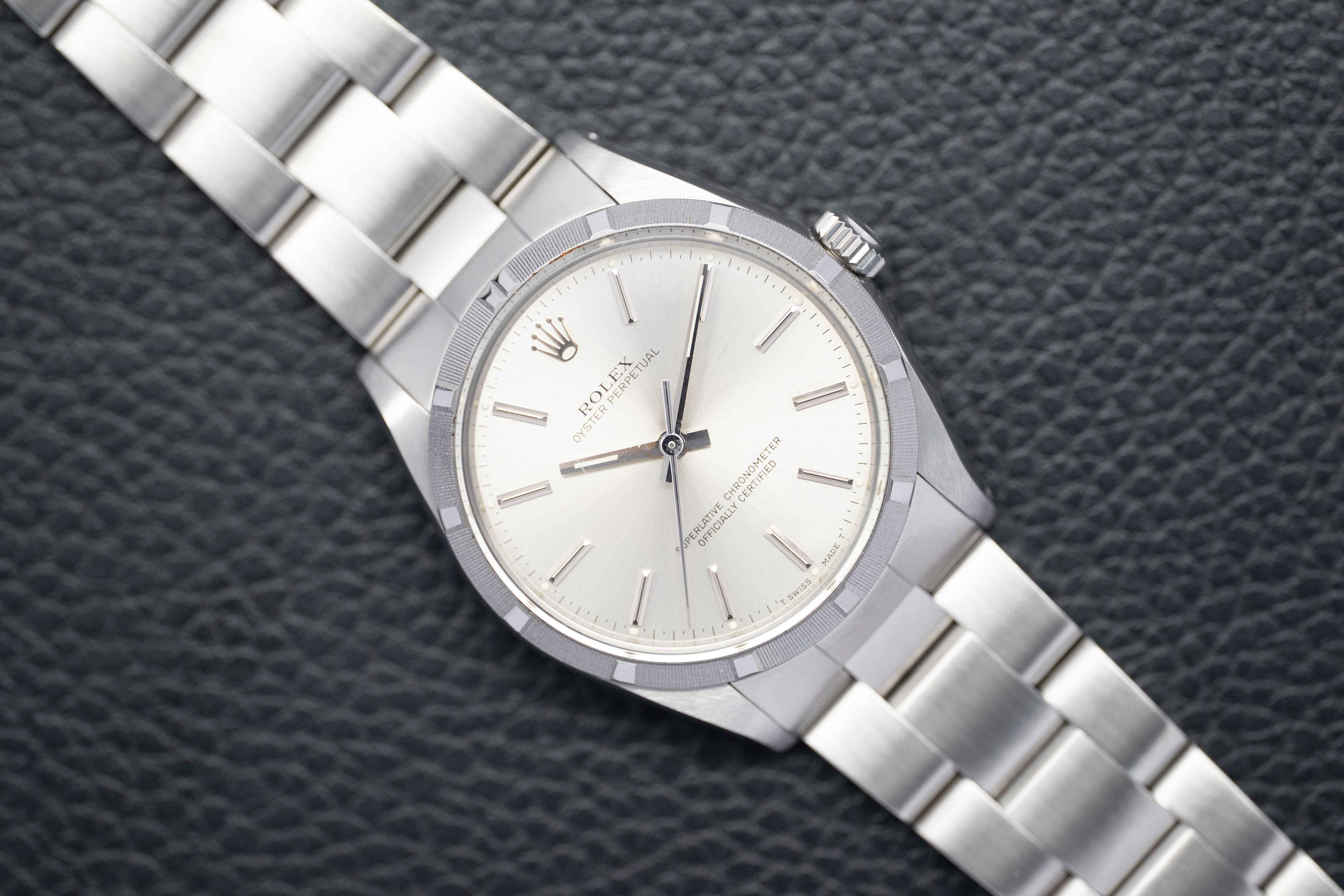 Rolex Oyster Perpetual 1003 Silver Dial 1987