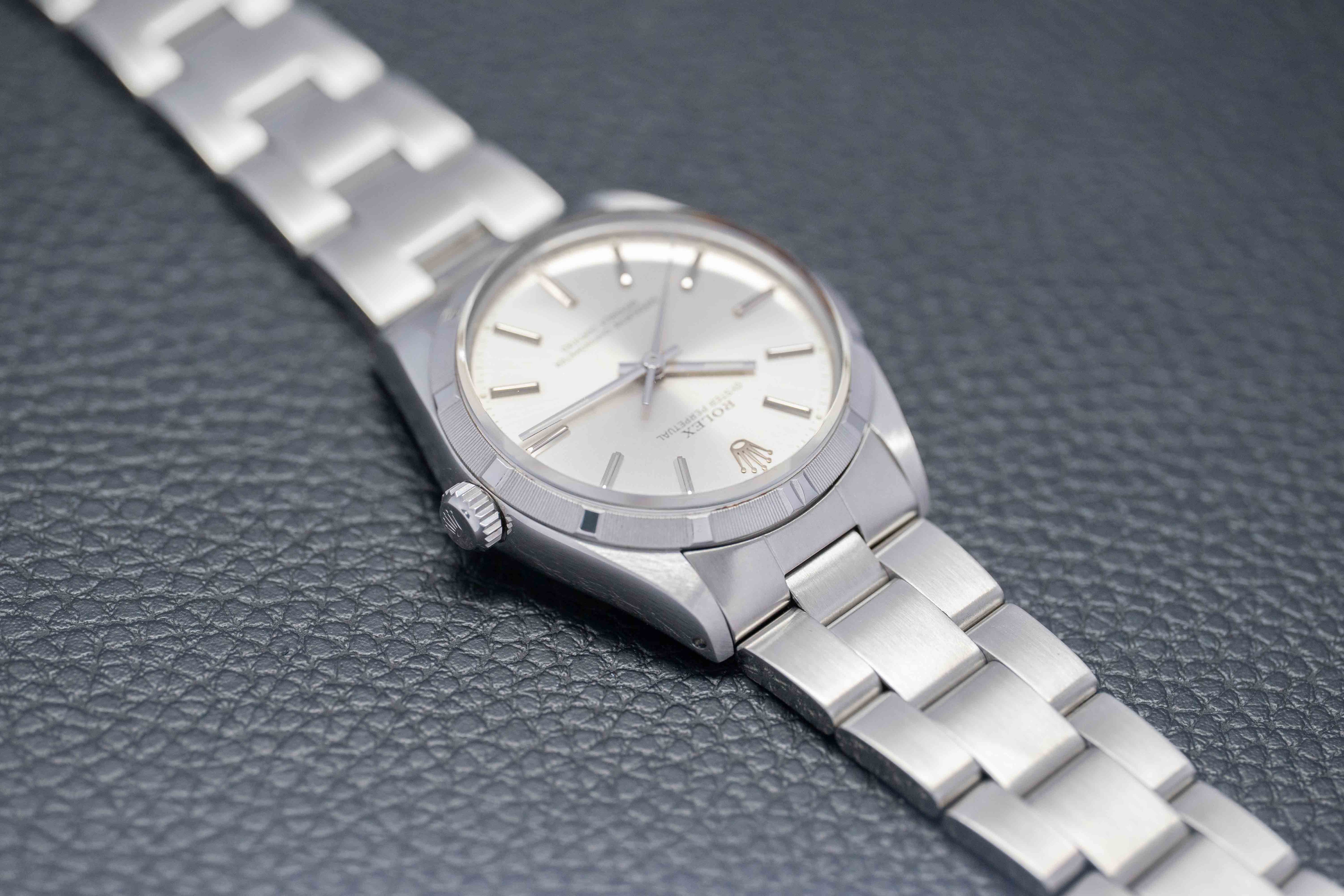 Rolex Oyster Perpetual 1003 Silver Dial 1987