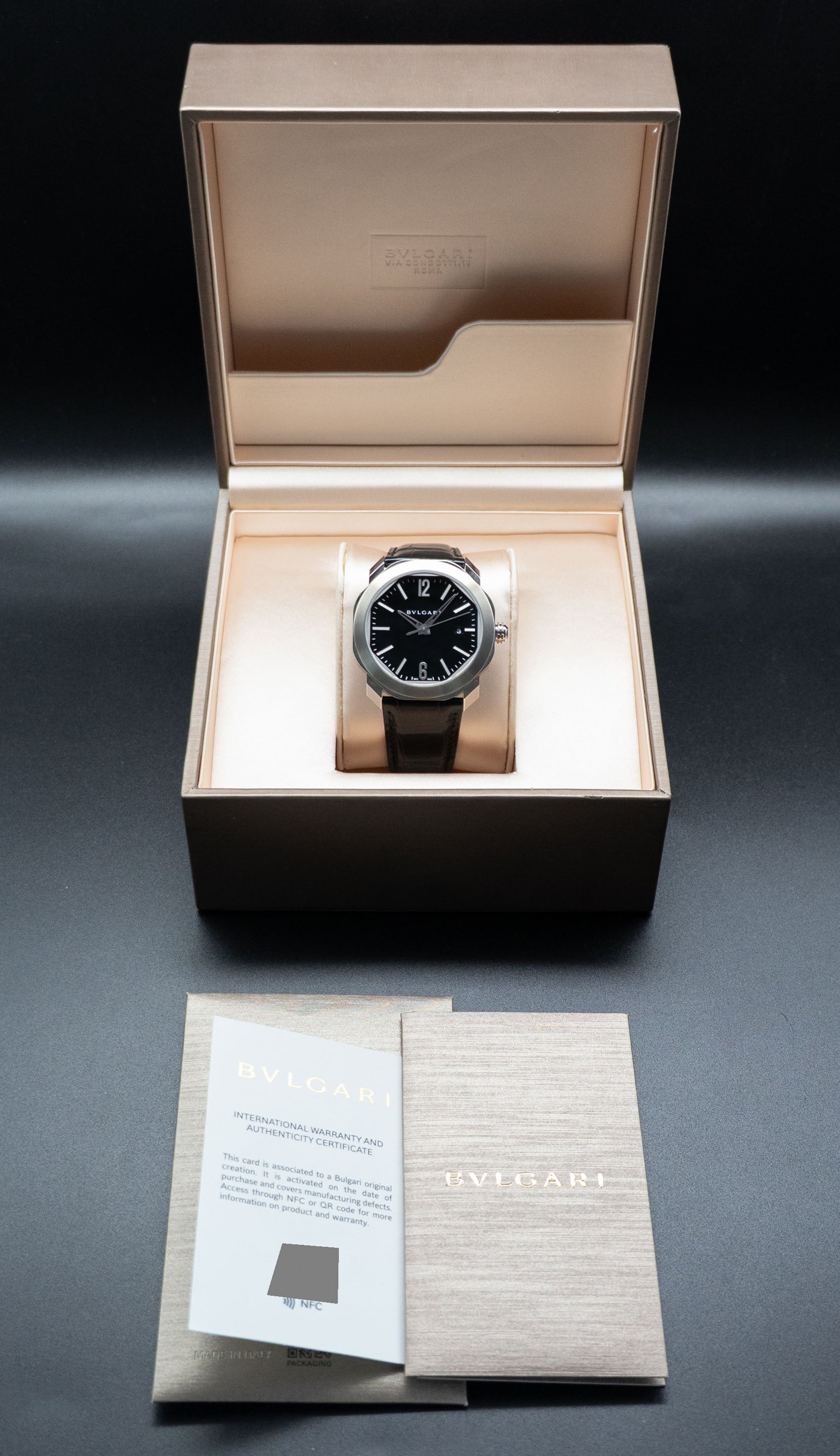 Bulgari Octo Roma OC41S Fullset 2021 Box+Papers