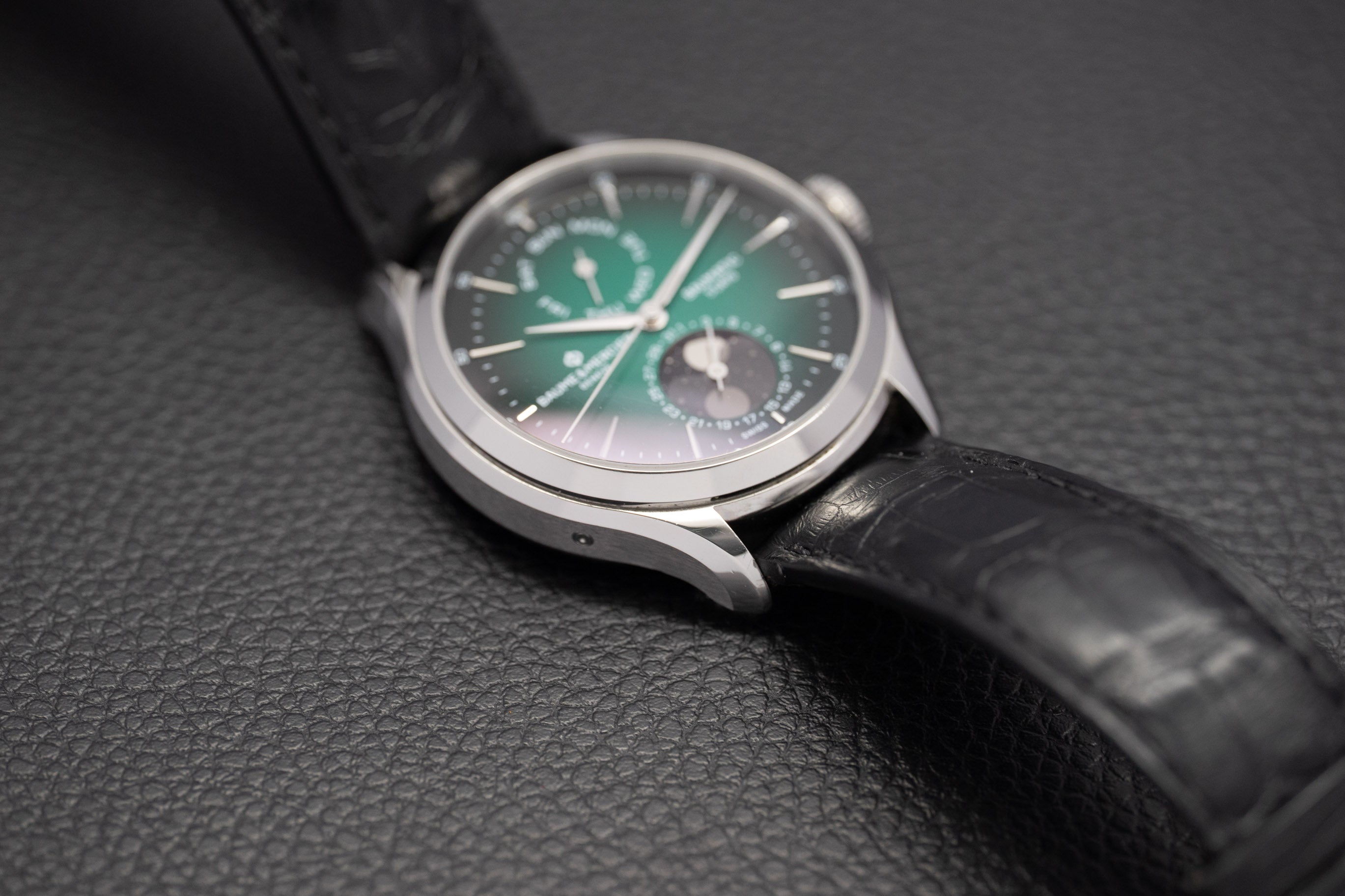 Baume & Mercier Clifton Baumatic MOA10654 Green Fullset 2023 Box+Papers