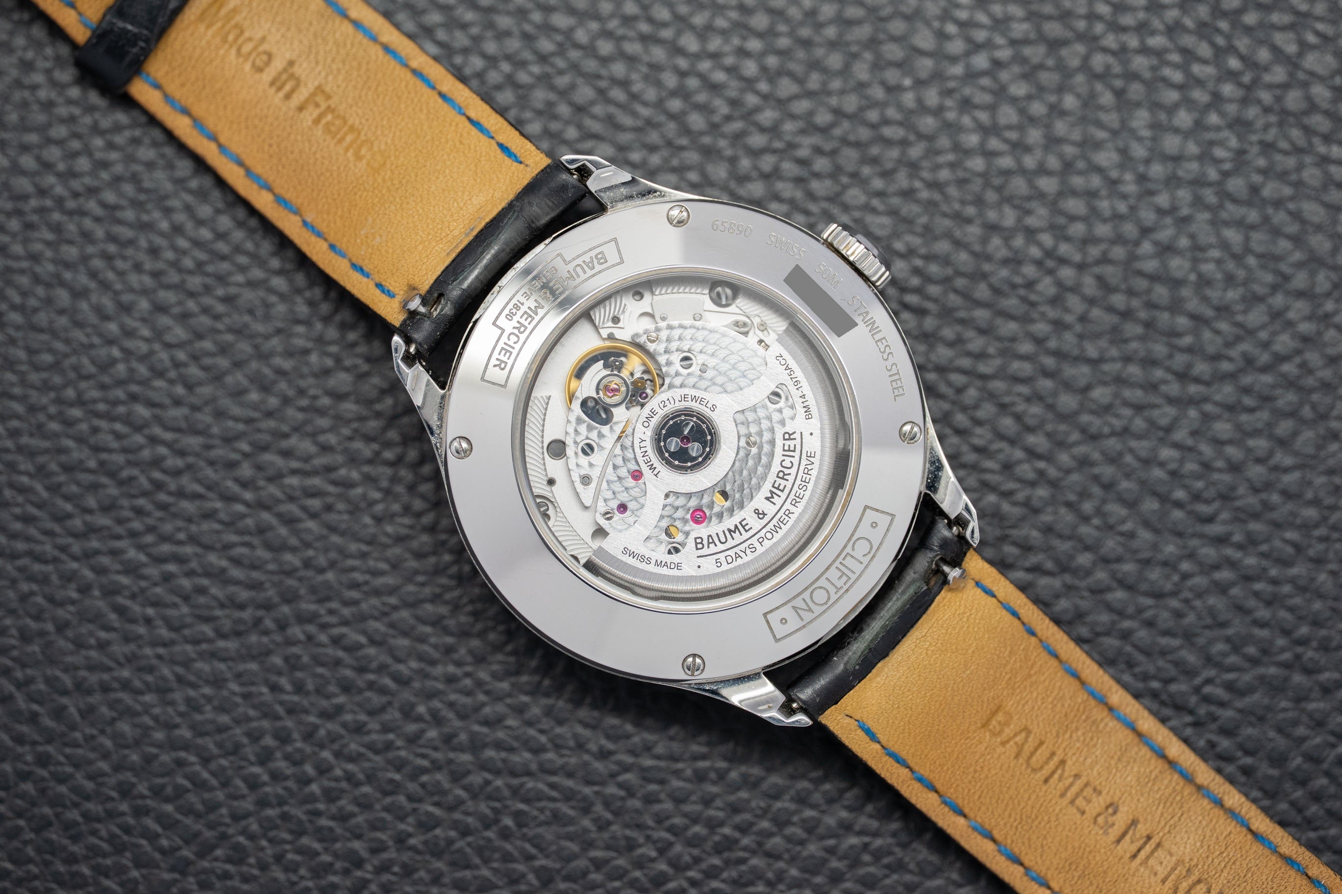 Baume & Mercier Clifton Baumatic MOA10654 Green Fullset 2023 Box+Papers