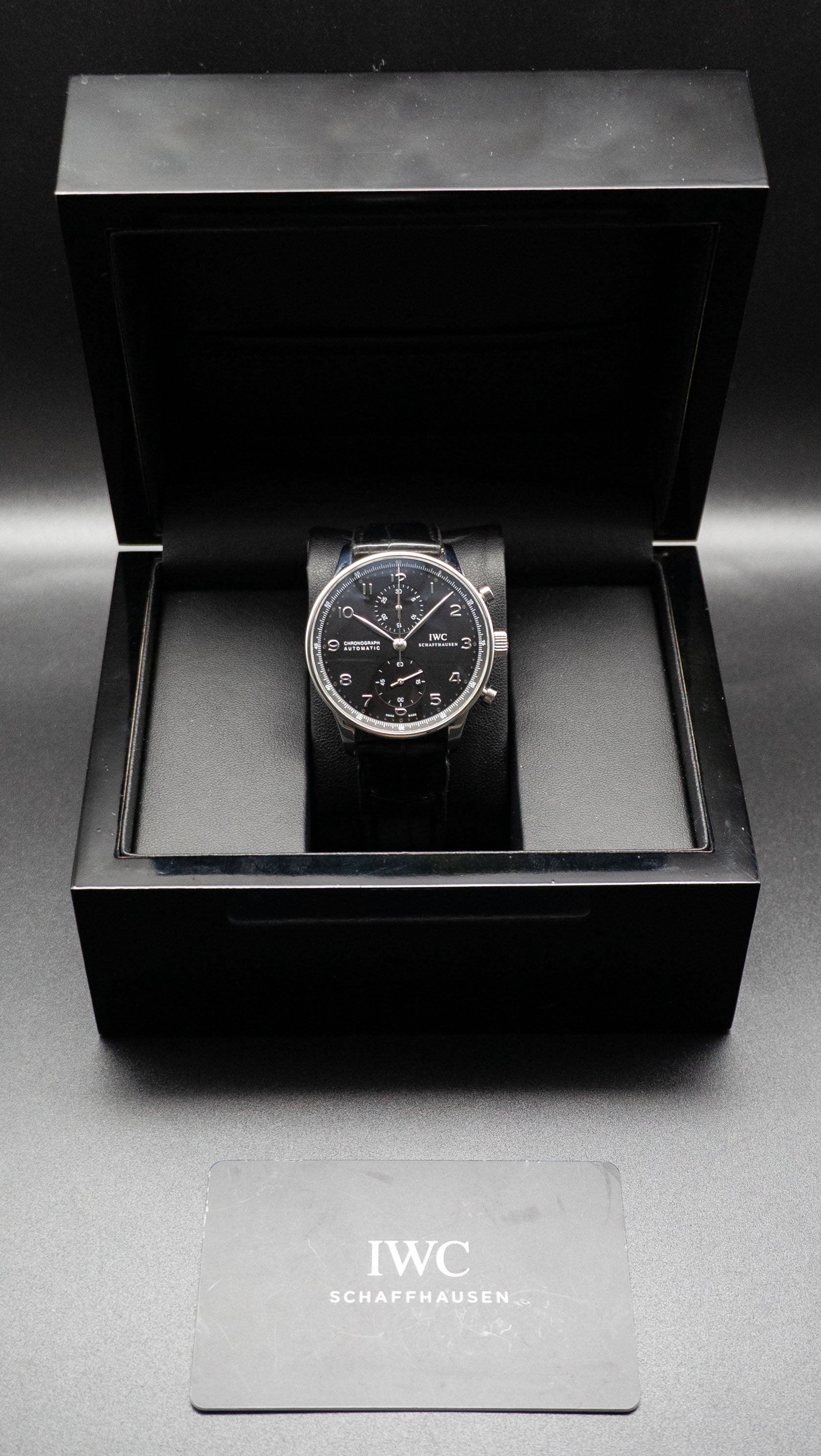 IWC Portugieser Chronograph IW371447 Papers 2017