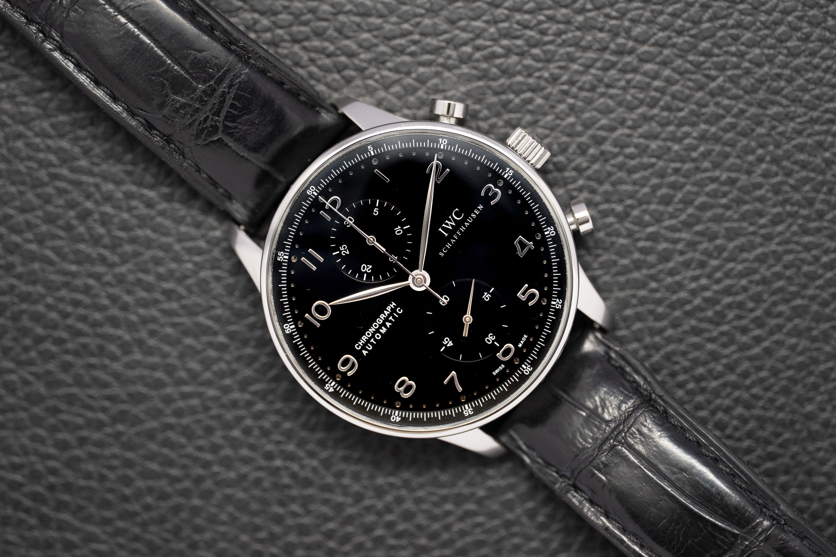 IWC Portugieser Chronograph IW371447 Papers 2017